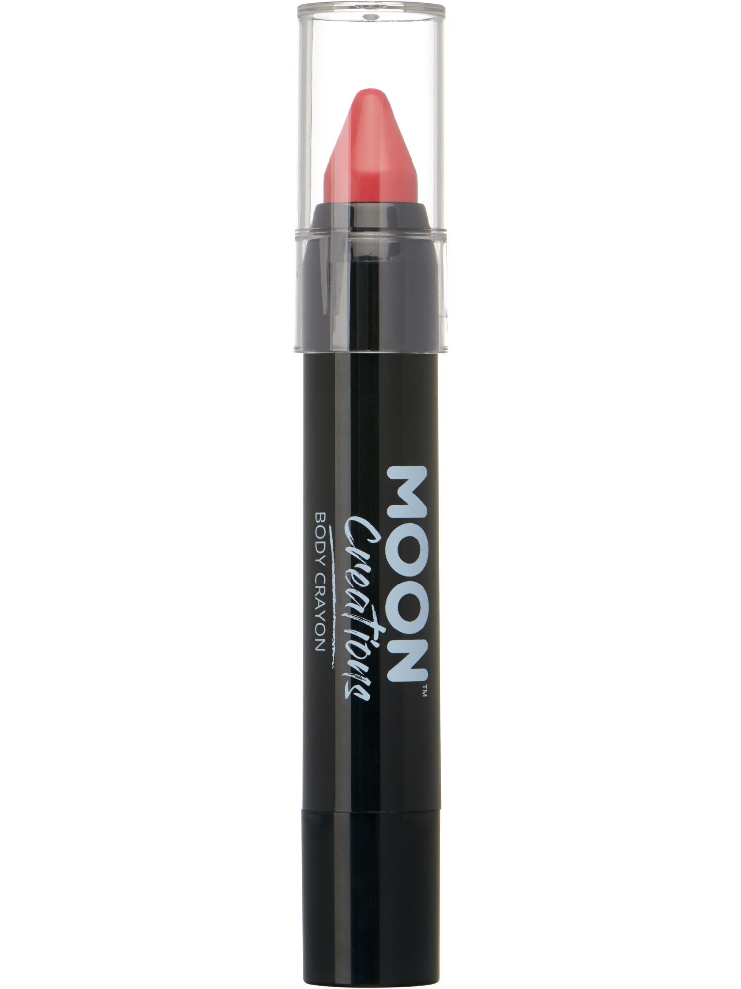 Moon Creations Body Crayons, Bright Pink, 3.2g Single