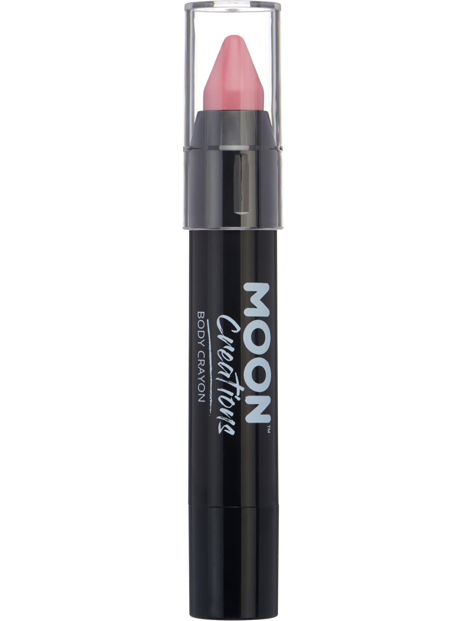 Moon Creations Body Crayons, Pink, 3.2g Single