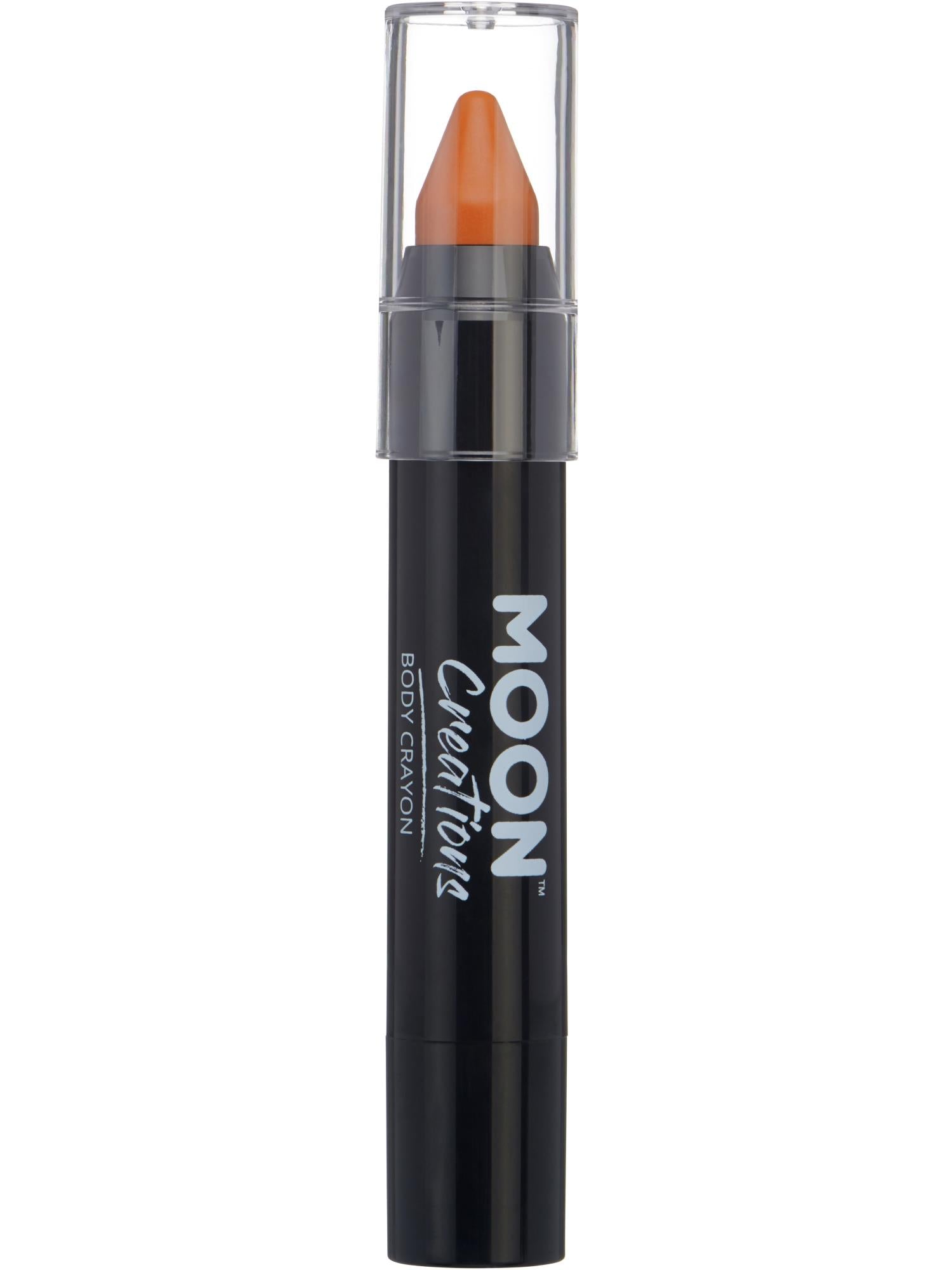 Moon Creations Body Crayons, Orange, 3.2g Single