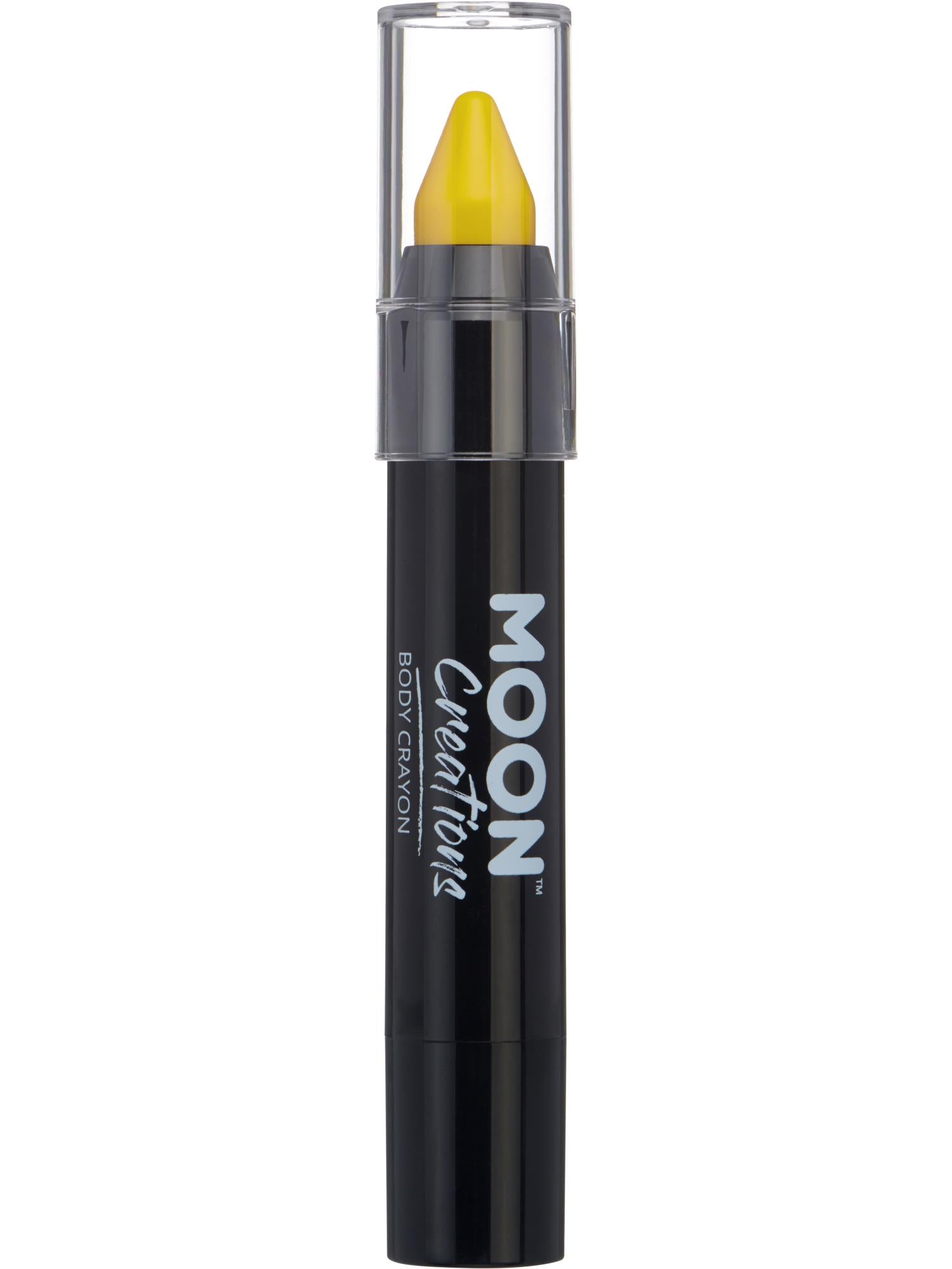 Moon Creations Body Crayons, Yellow, 3.2g Single