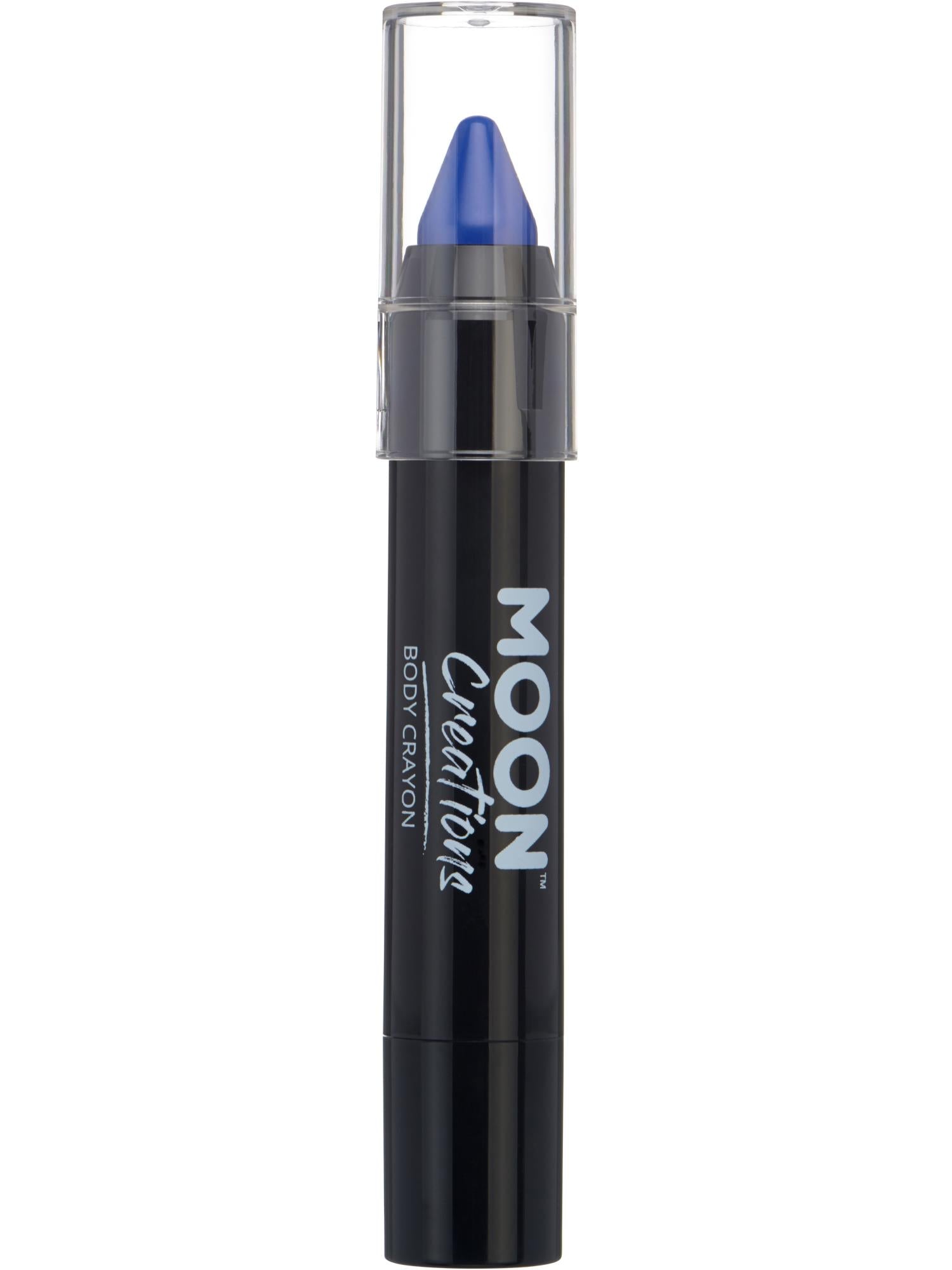 Moon Creations Body Crayons, Dark Blue, 3.2g Single