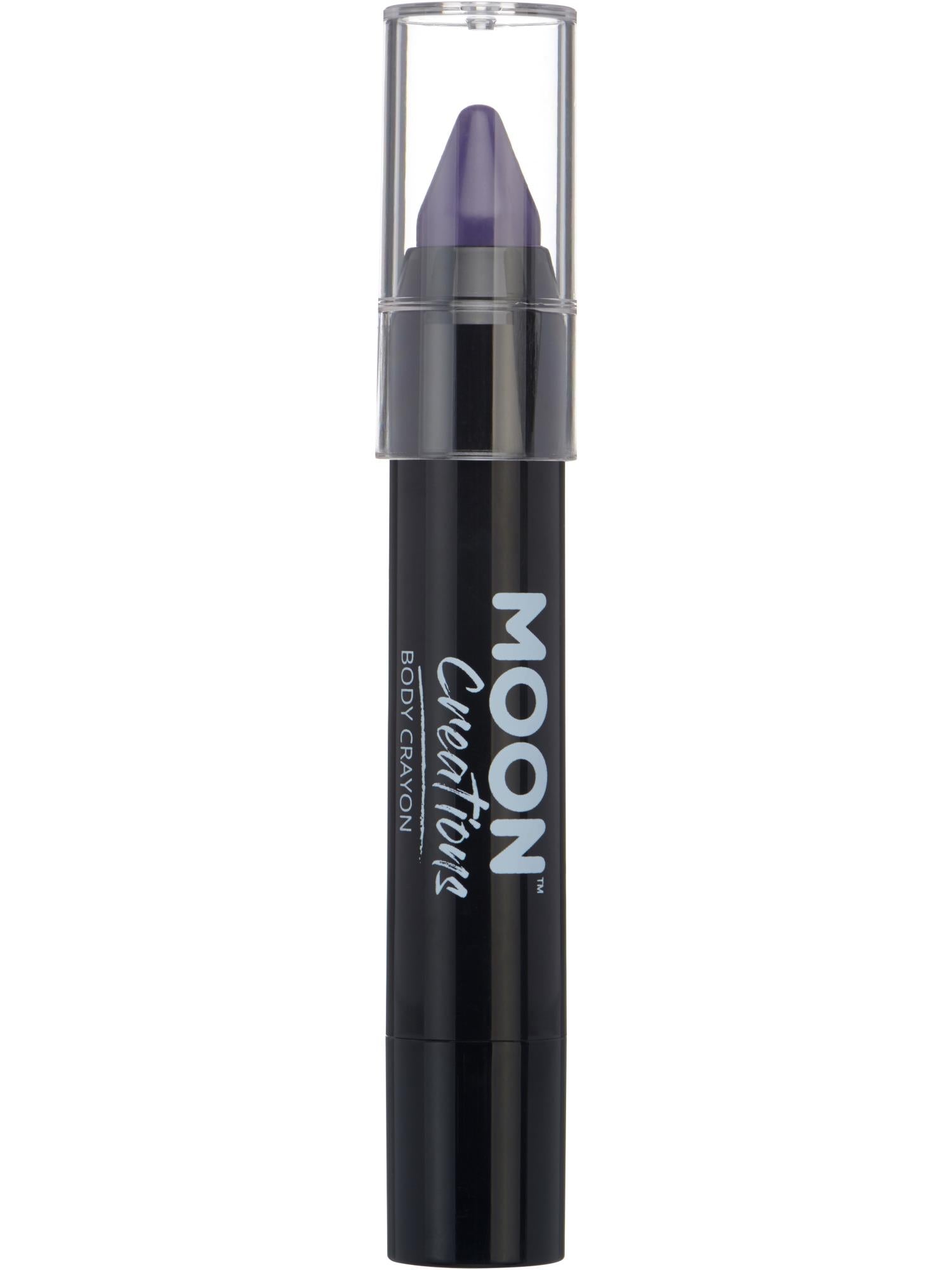 Moon Creations Body Crayons, Purple, 3.2g Single