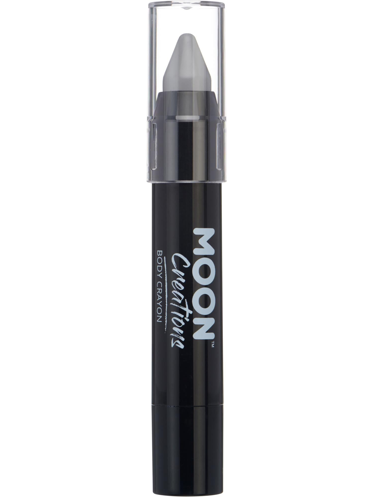 Moon Creations Body Crayons, Grey, 3.2g Single