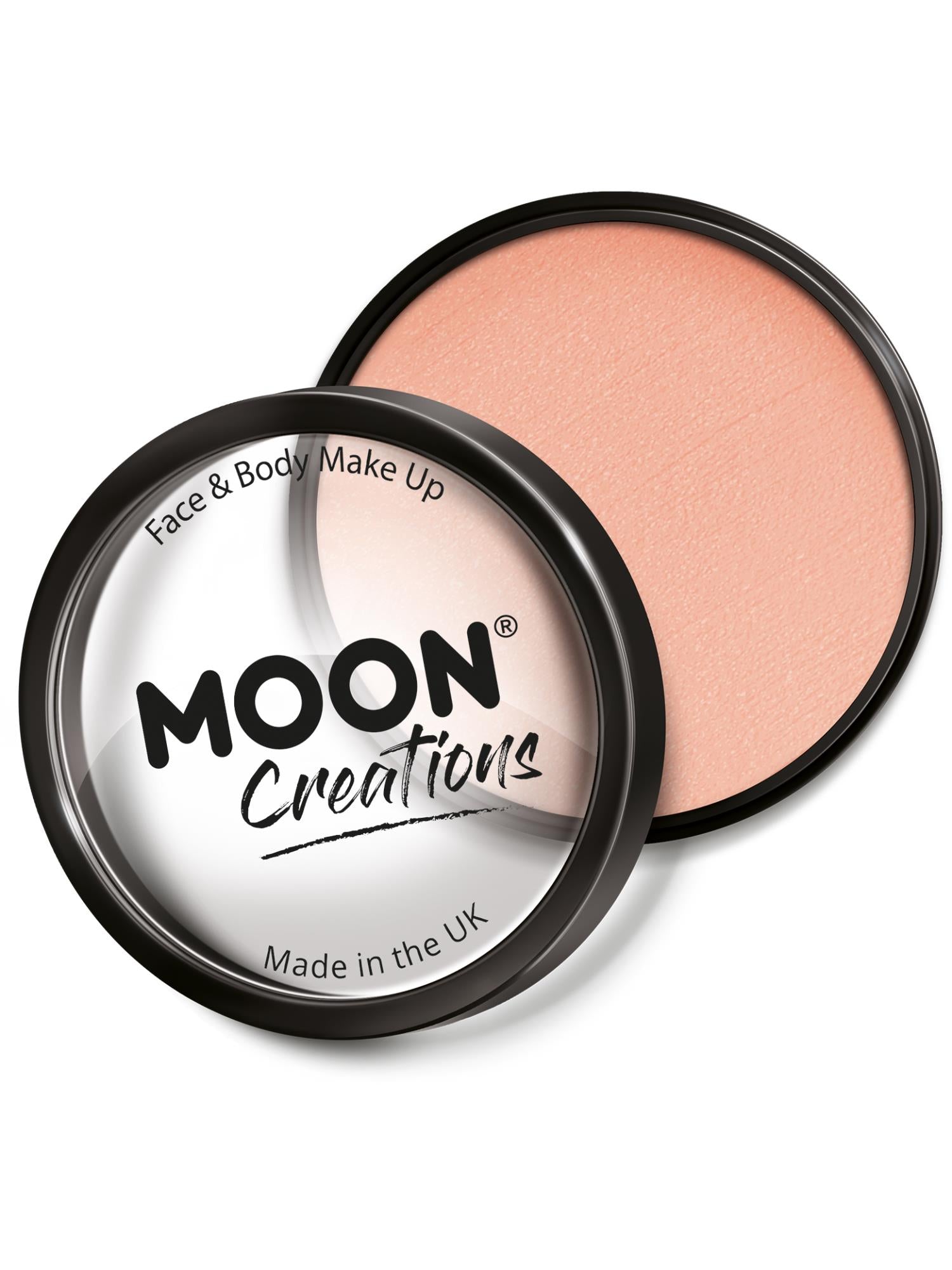 Moon Creations Pro Face Paint Cake Pot, Peach, 36g Single