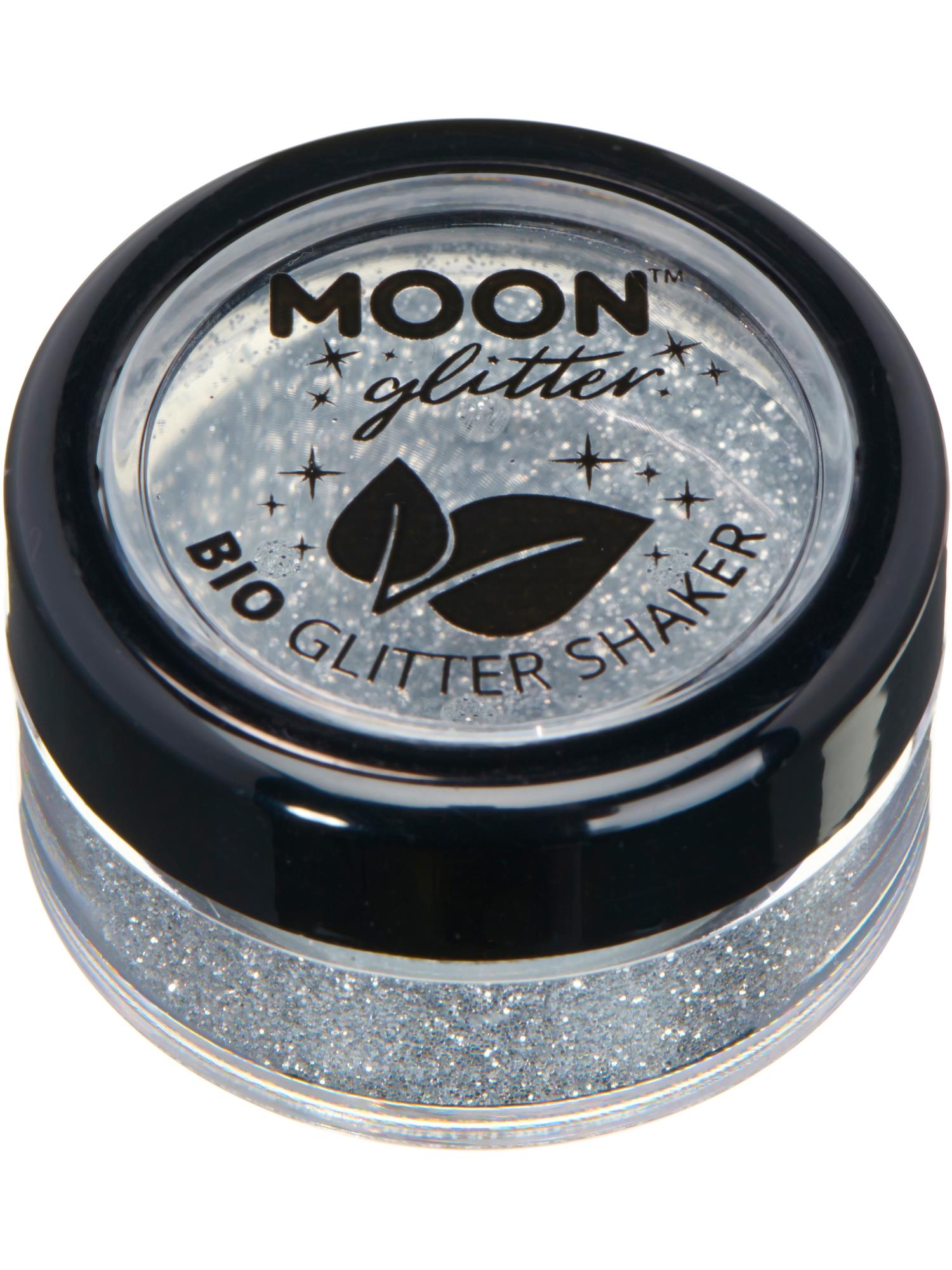 Moon Creations Bio Glitter Shakers, Silver, Single, 5g