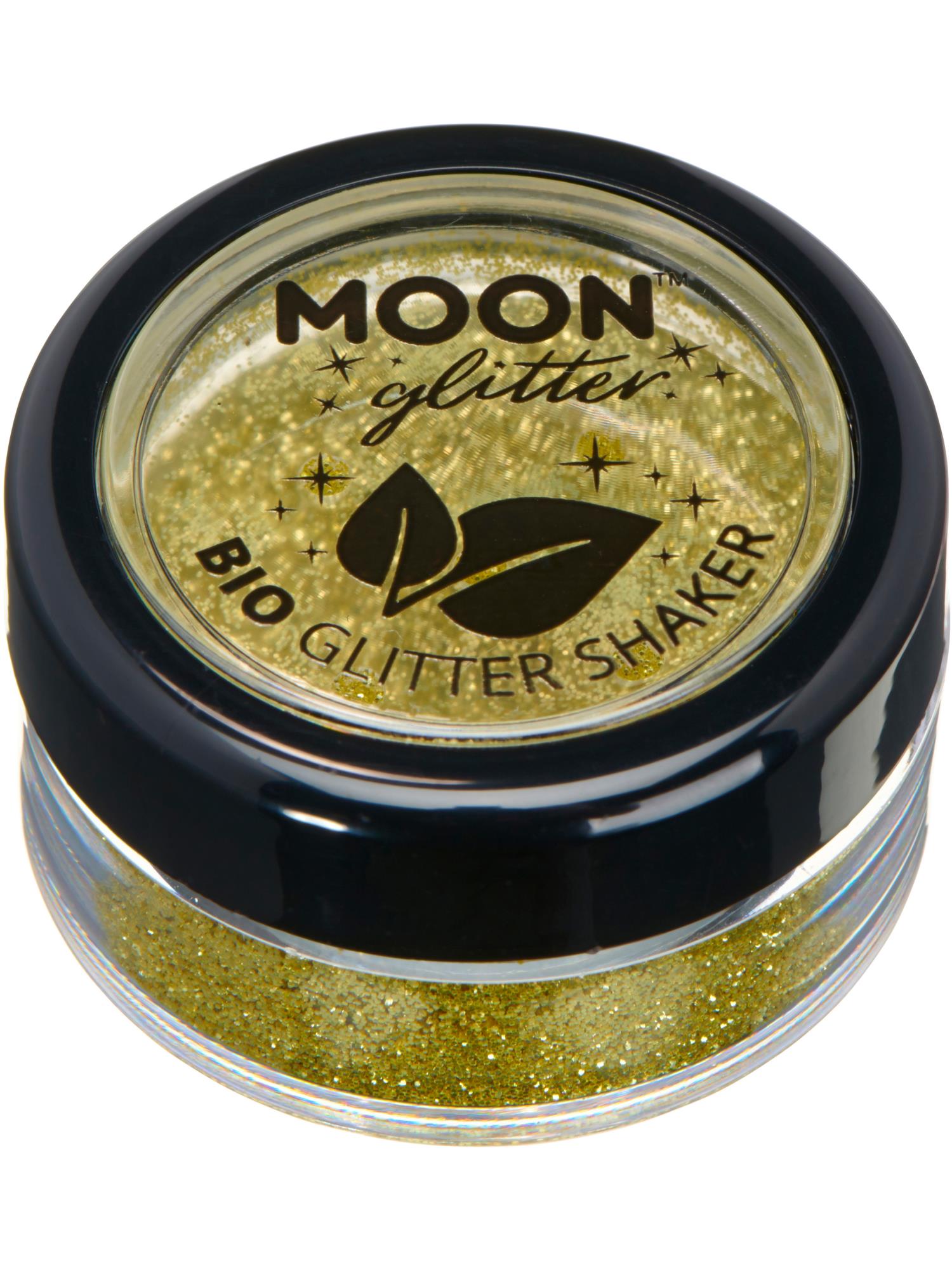 Moon Creations Bio Glitter Shakers, Gold, Single, 5g