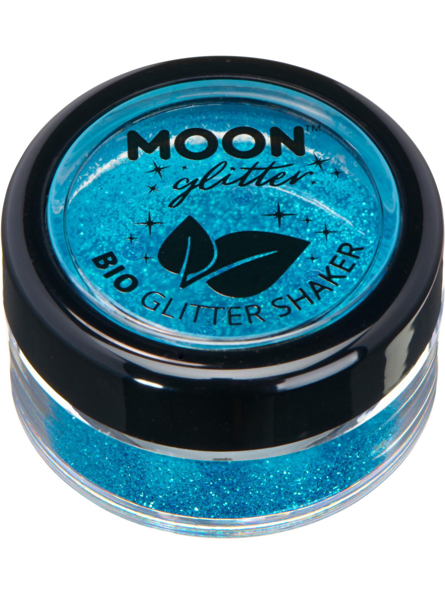 Moon Creations Bio Glitter Shakers, Blue, Single, 5g