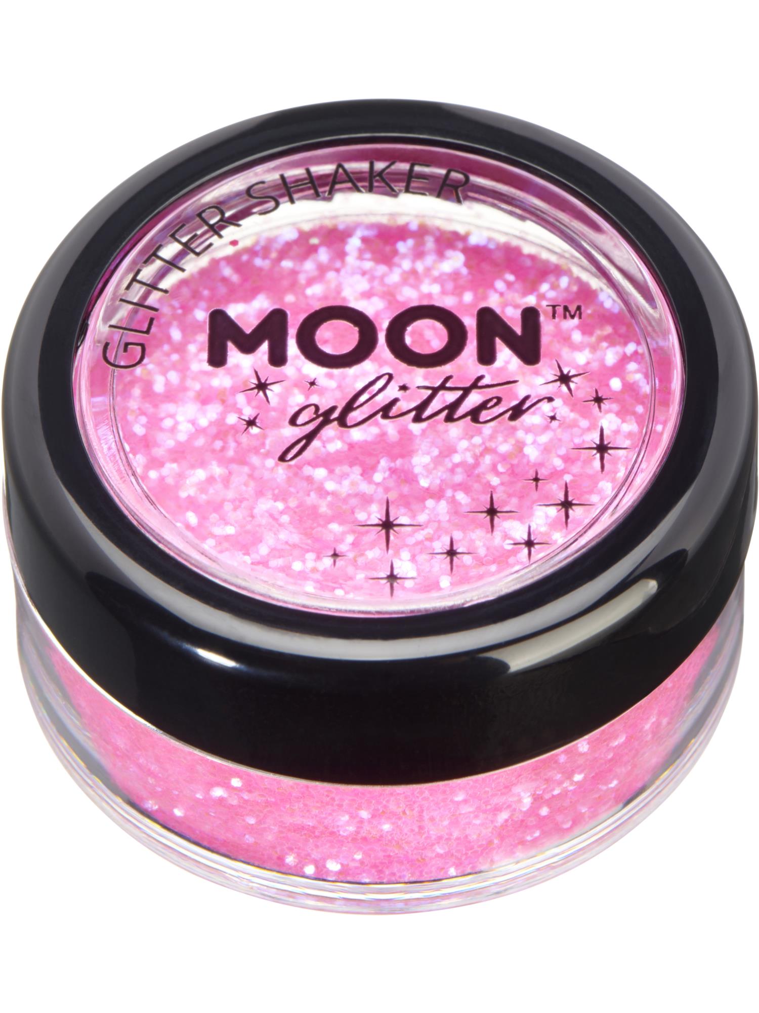 Moon Creations Iridescent Glitter Shakers, Pink, Single, 5g
