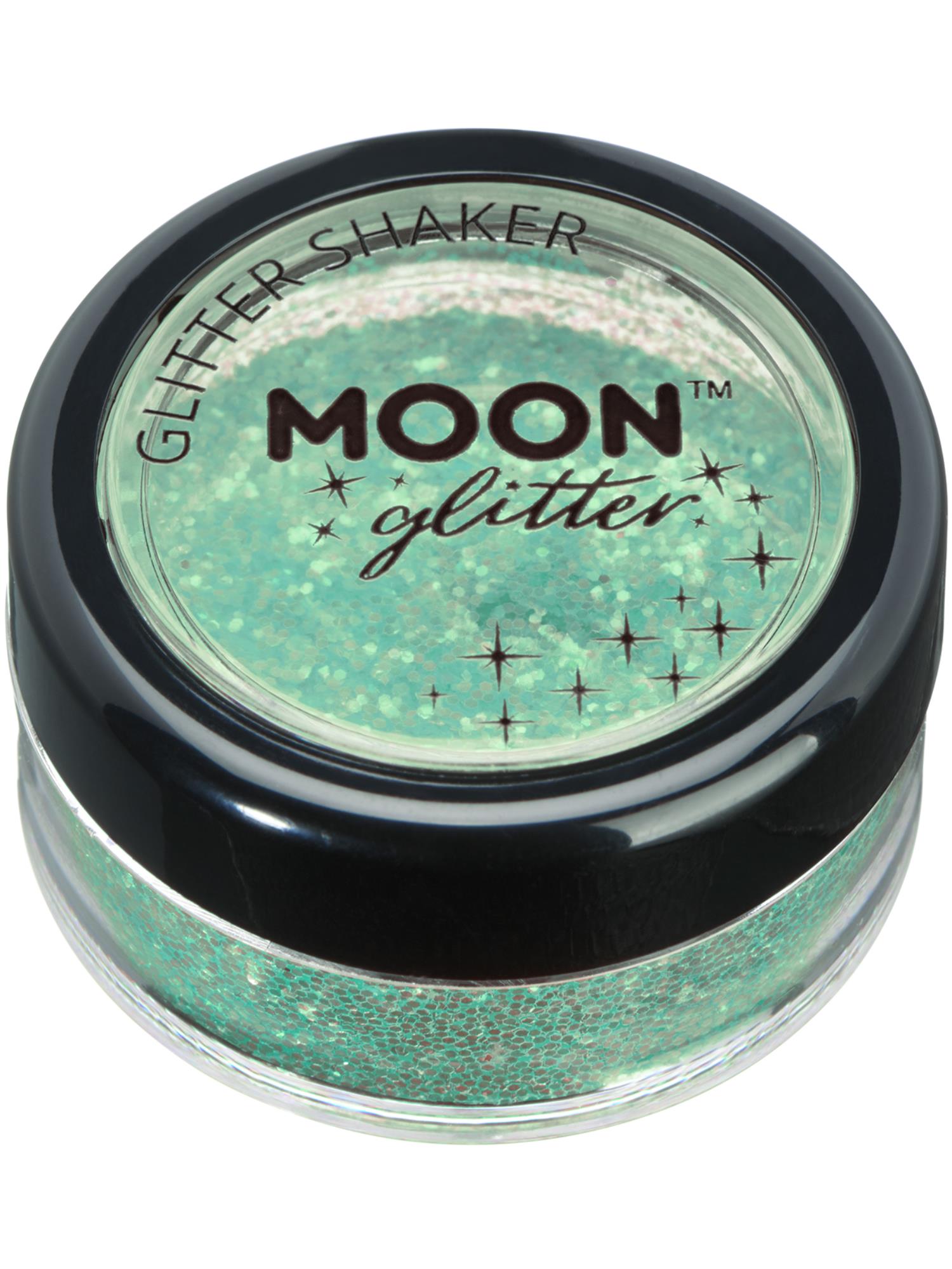 Moon Creations Iridescent Glitter Shakers, Green, Single, 5g