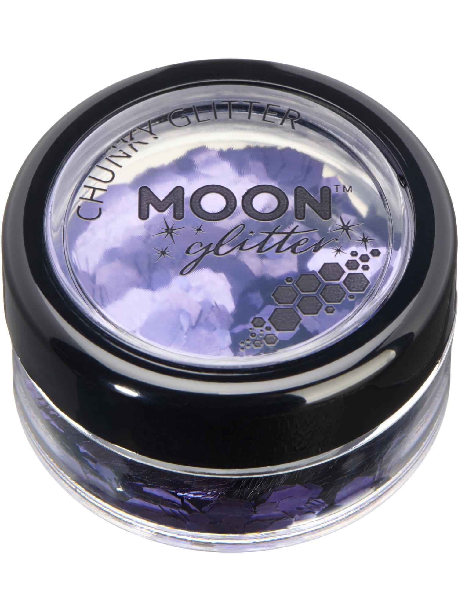 Moon Creations Classic Chunky Glitter, Lavender, Single, 3g