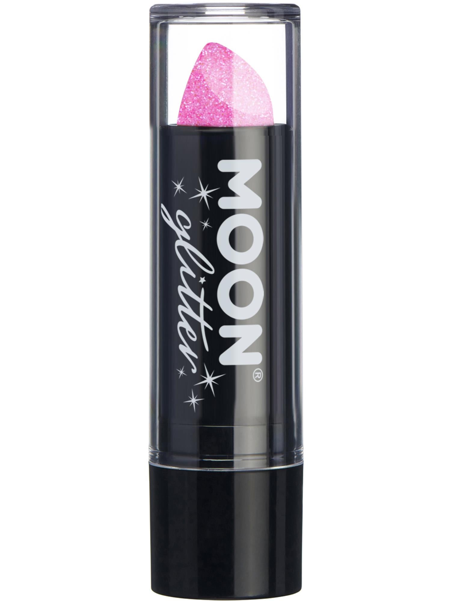Moon Creations Iridescent Glitter Lipstick, Pink, Single, 4.2g