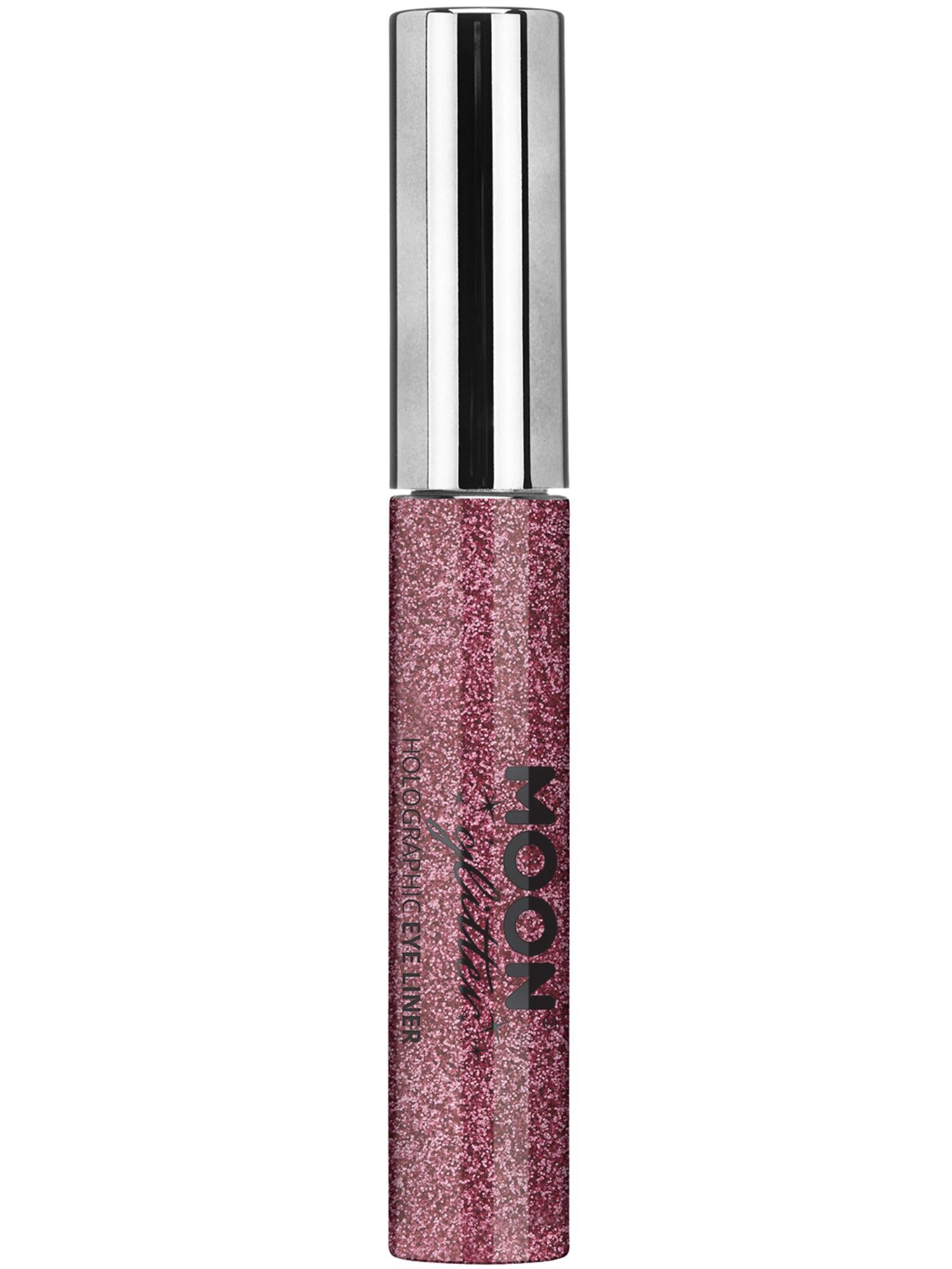 Moon Creations Holographic Glitter Eye Liner, Pink, Single, 10ml
