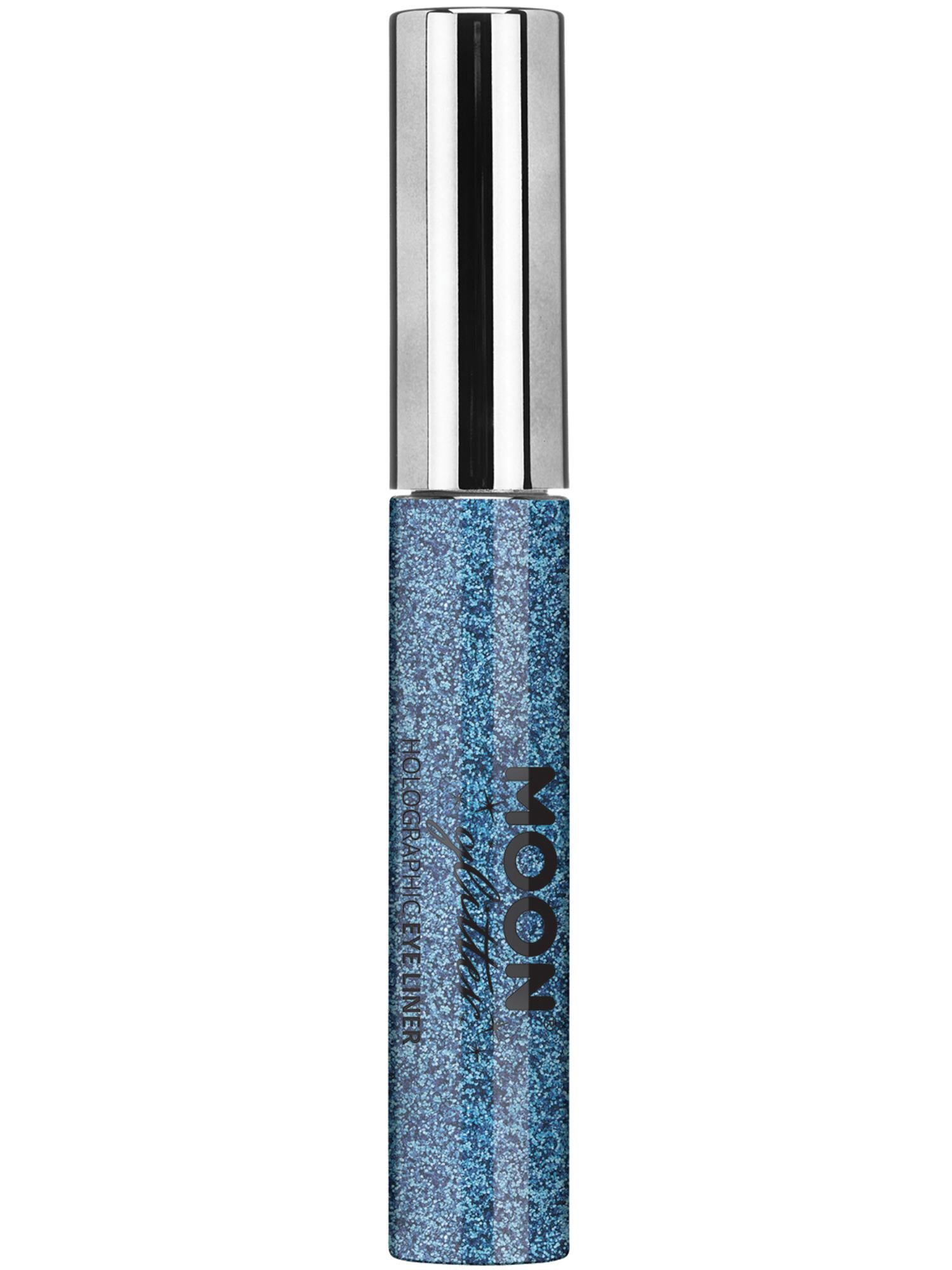 Moon Creations Holographic Glitter Eye Liner, Blue, Single, 10ml