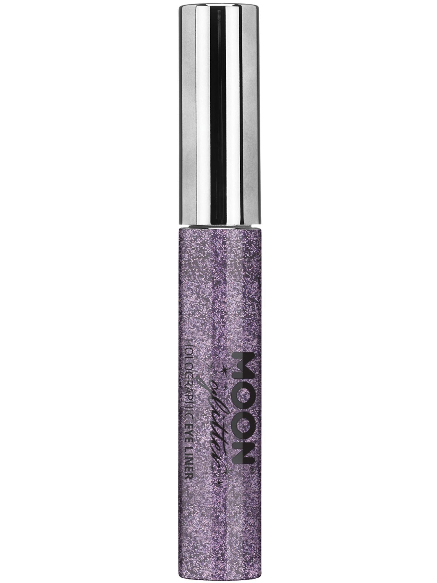 Moon Creations Holographic Glitter Eye Liner, Purple, Single, 10ml