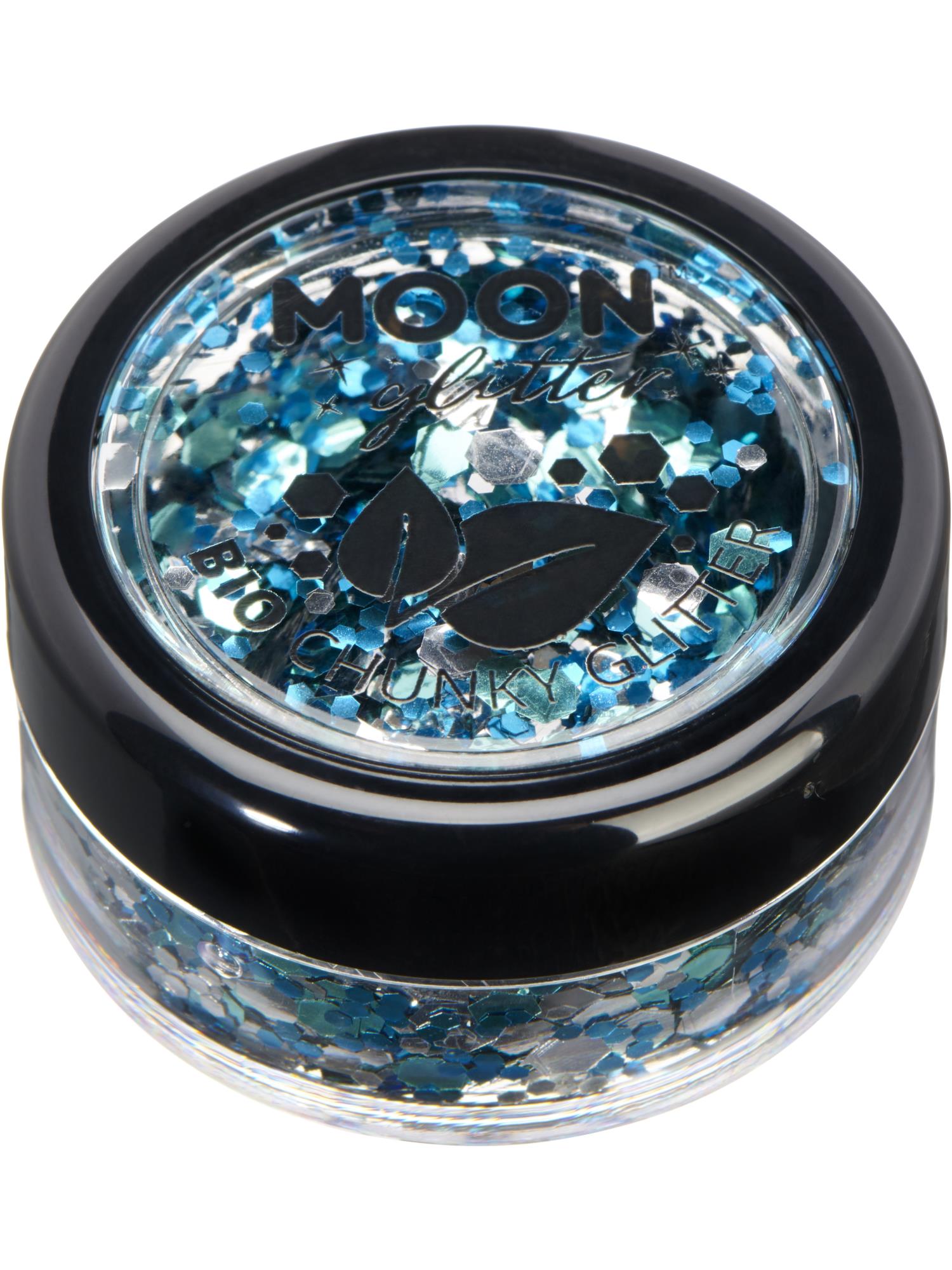 Moon Creations Mystic Bio Chunky Glitter, Mixed Colours, Single, 3g, Glacier