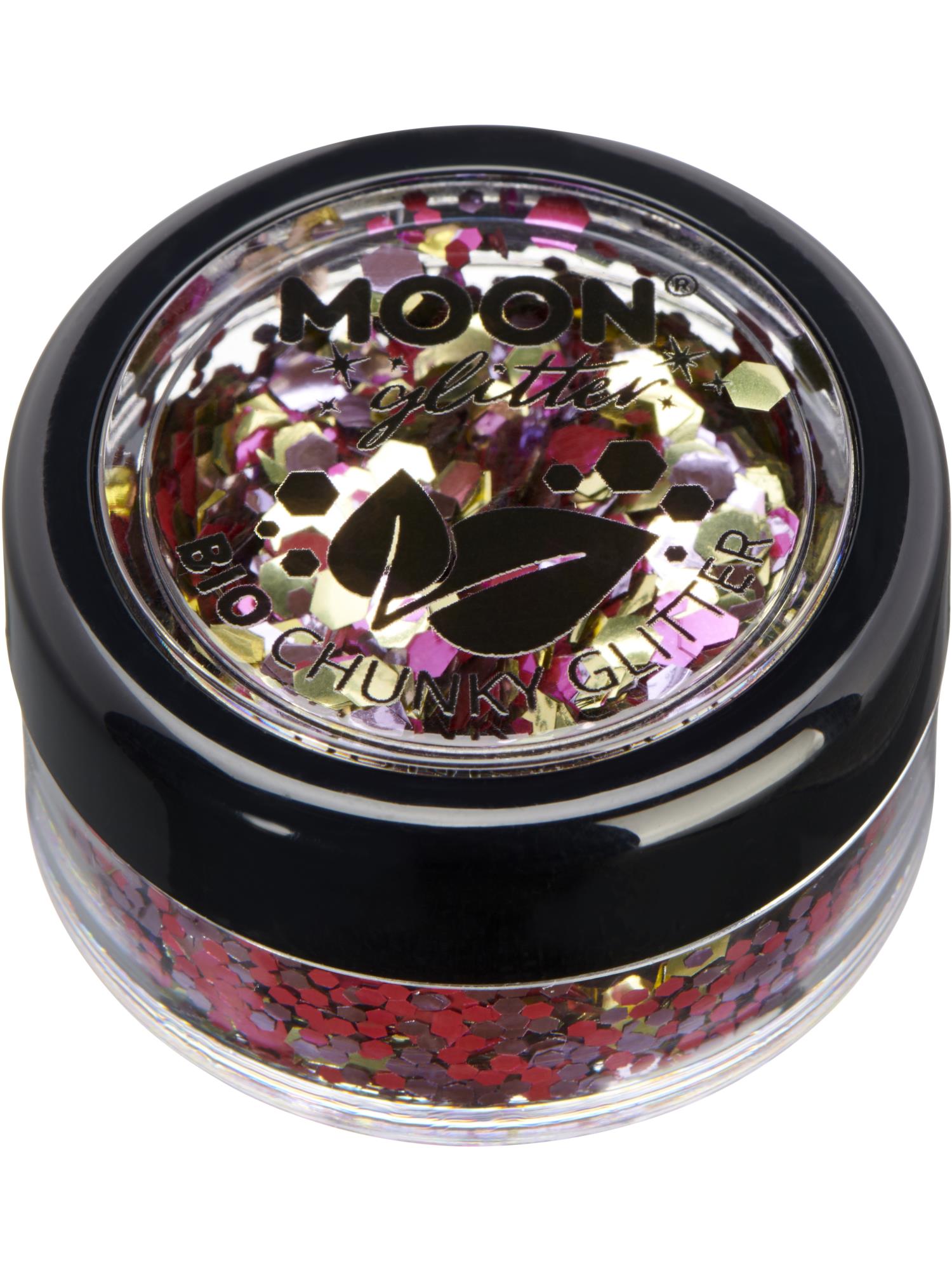 Moon Creations Mystic Bio Chunky Glitter, Mixed Colours, Single, 3g, Enchanted