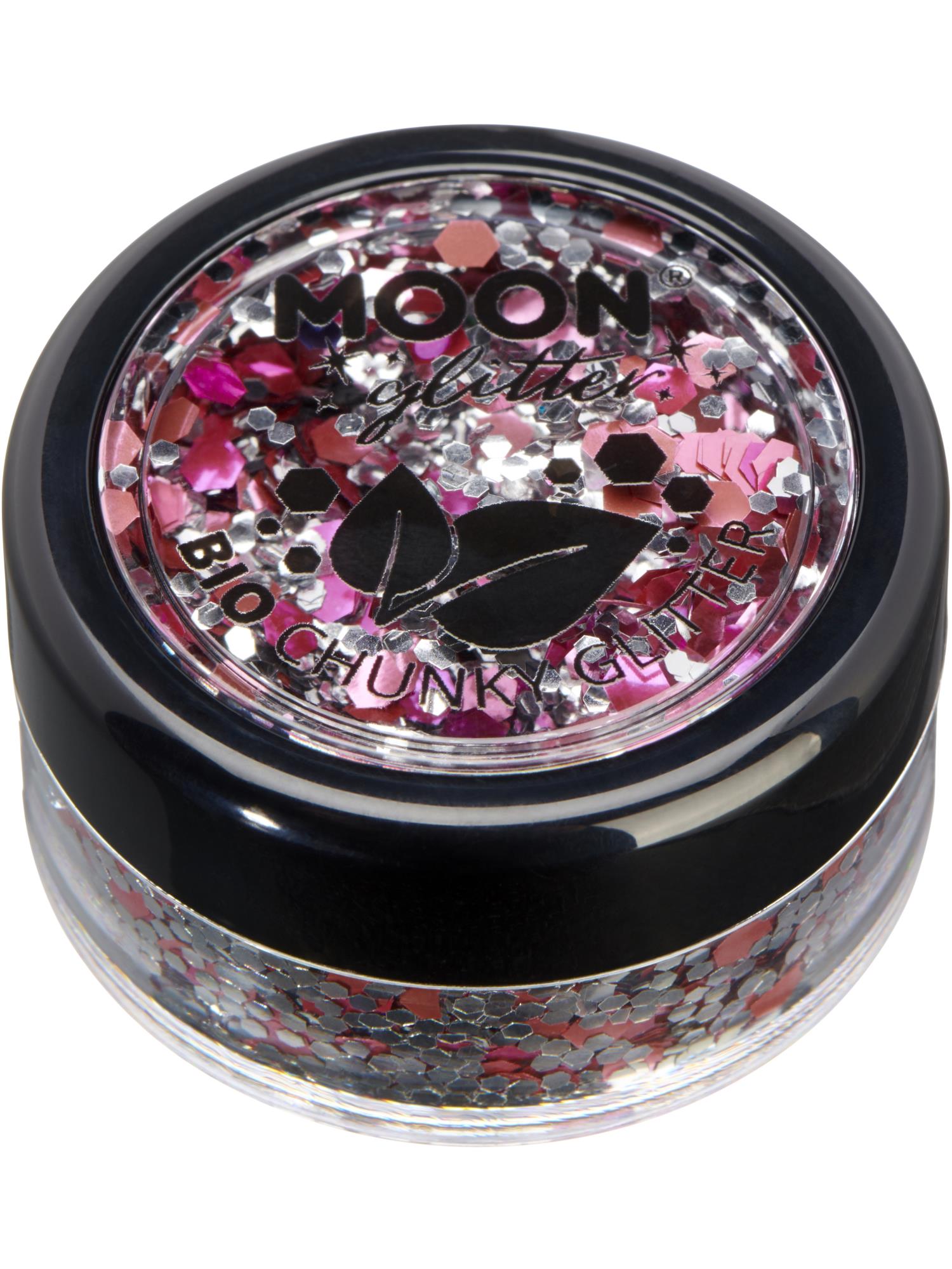 Moon Creations Mystic Bio Chunky Glitter, Mixed Colours, Single, 3g, Blossom