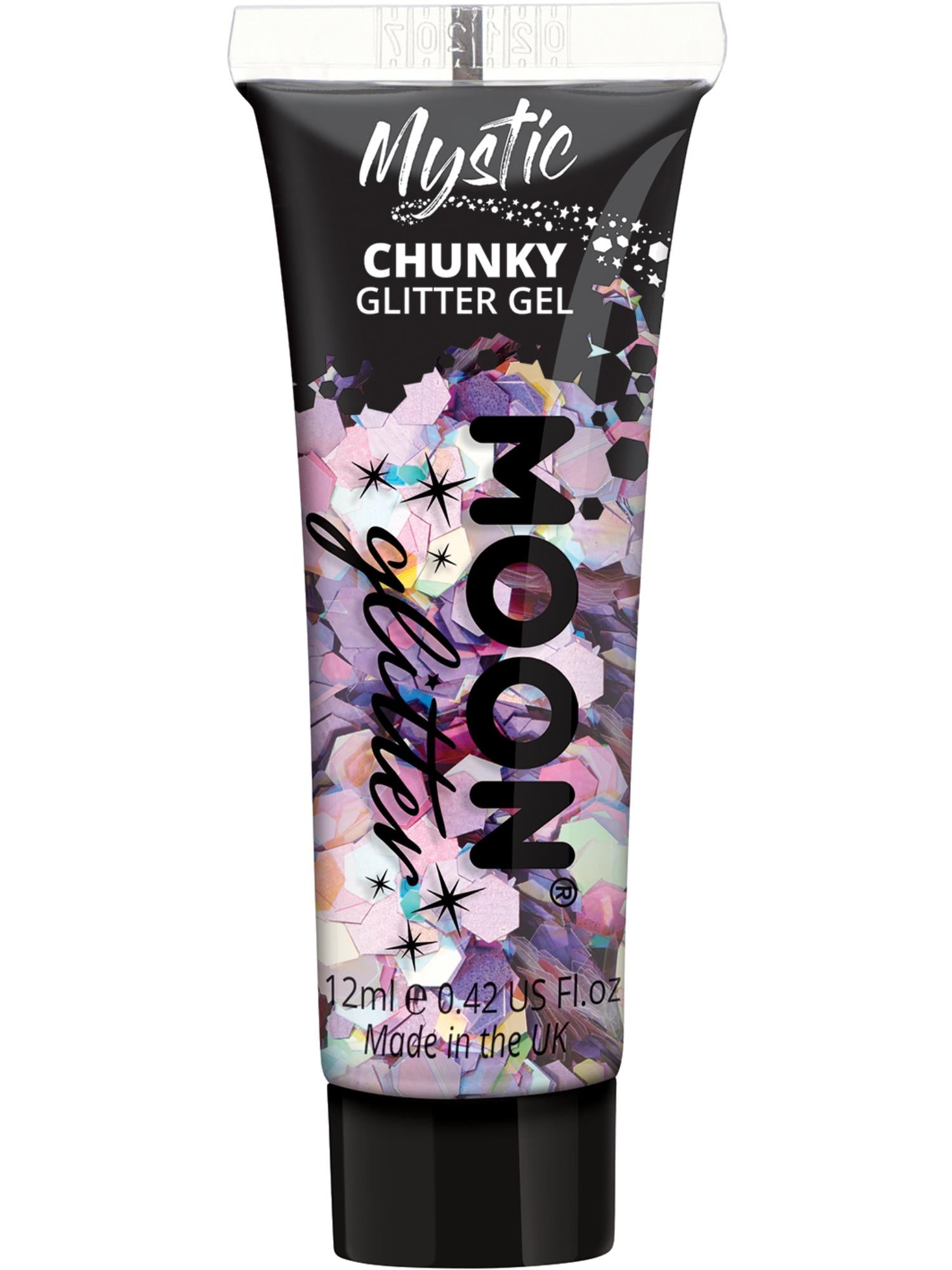 Moon Creations Mystic Chunky Glitter Gel, Mixed Colours, Single, 12ml, Fairytale