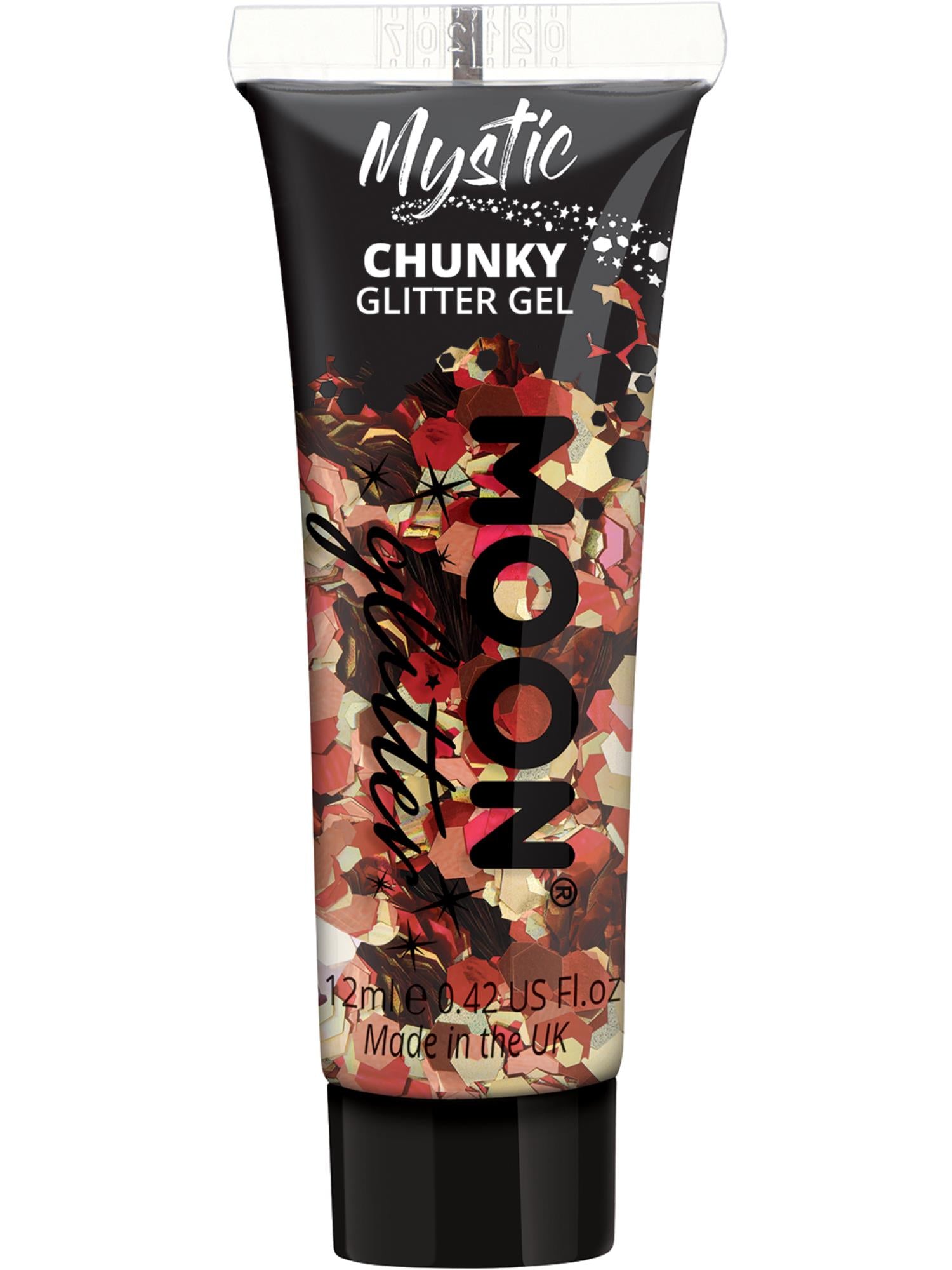 Moon Creations Mystic Chunky Glitter Gel, Mixed Colours, Single, 12ml, Autumn