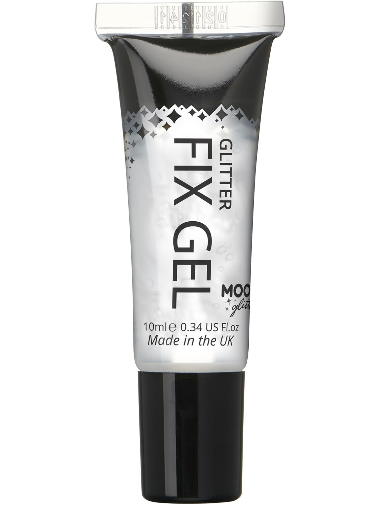 Moon Creations Glitter Fix Gel, Clear, Single