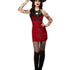 Fever Satanic Witch Costume, Red Alternate