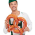 Oktoberfest Inflatable Pretzel, Brown Alternate