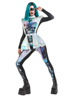 Metallic Space Alien Costume, Multi Alternate