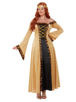 Deluxe Medieval Countess Costume, Gold Alternate