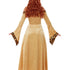 Deluxe Medieval Countess Costume, Gold Back