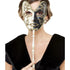 Venetian Mask, Black & Cream Alternate