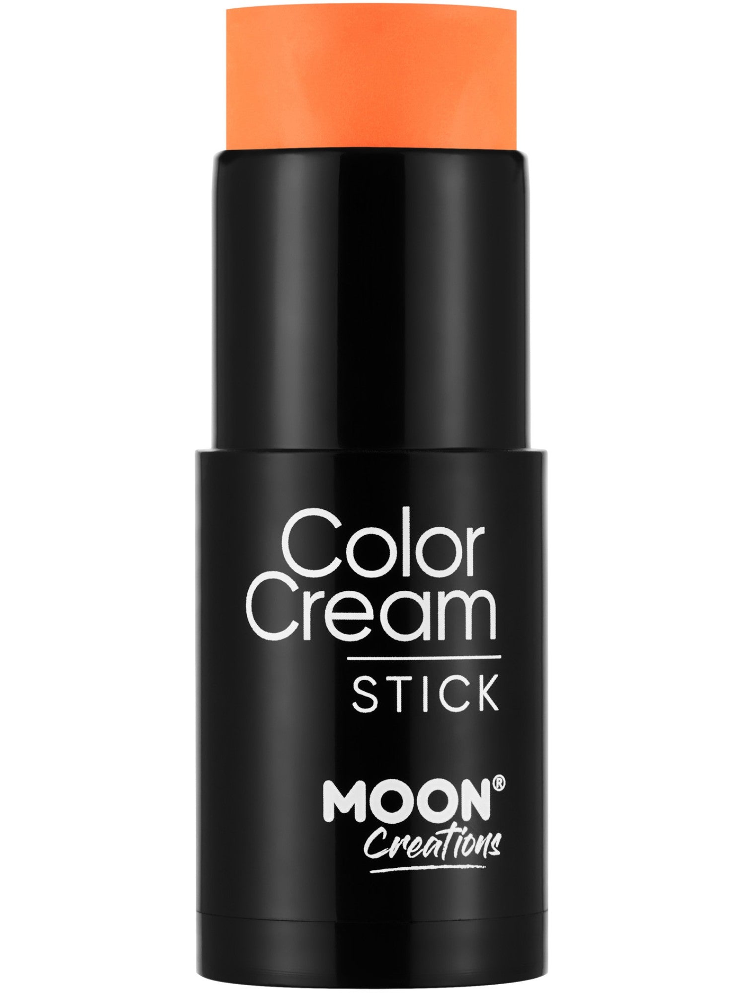 Moon Creations Glow Neon UV ColorCream Stick, Intense Orange