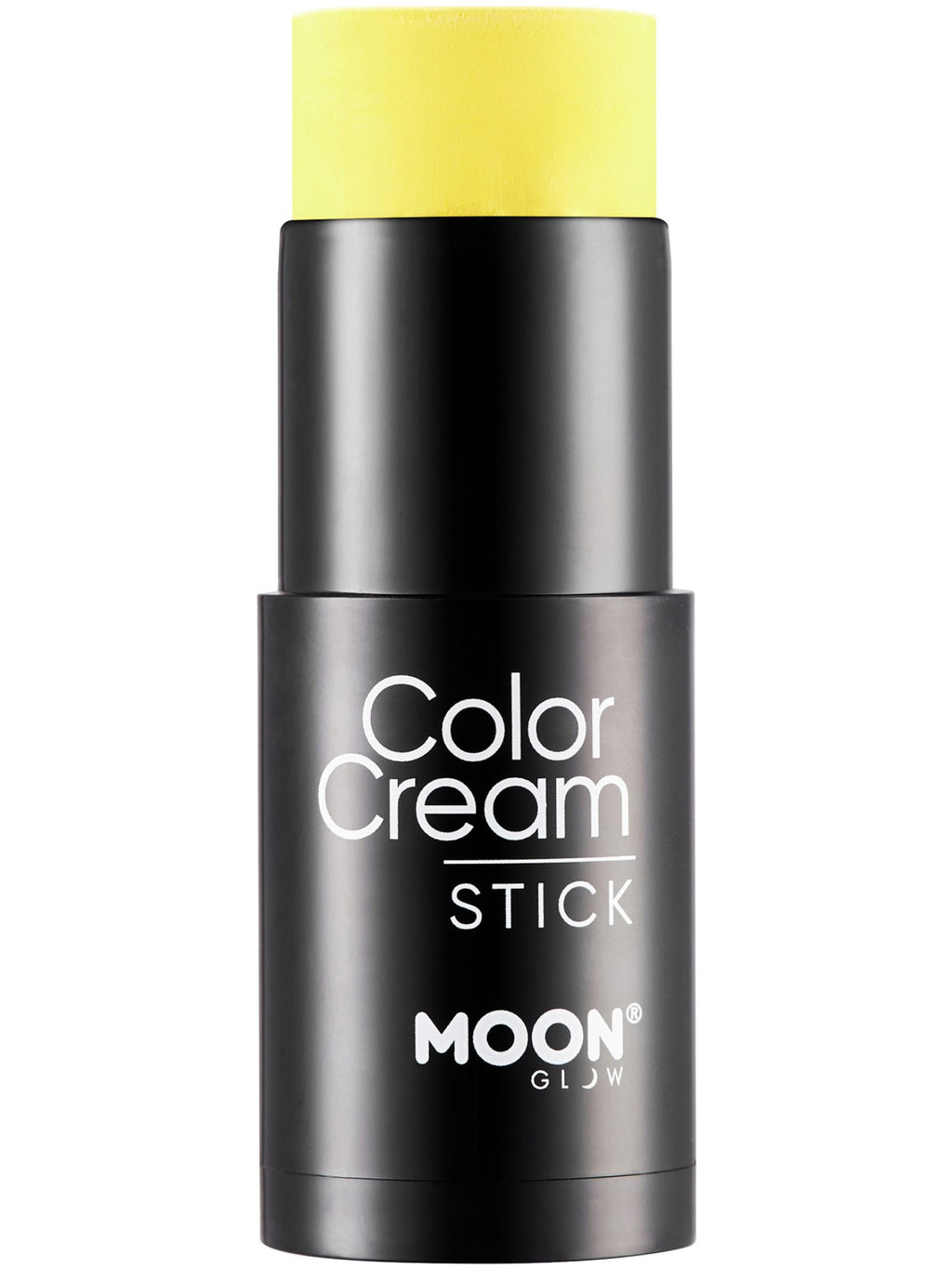 Moon Creations Glow Neon UV ColorCream Stick, Intense Yellow