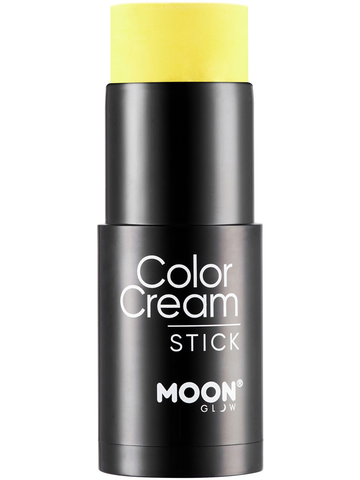 Moon Creations Glow Neon UV ColorCream Stick, Intense Yellow