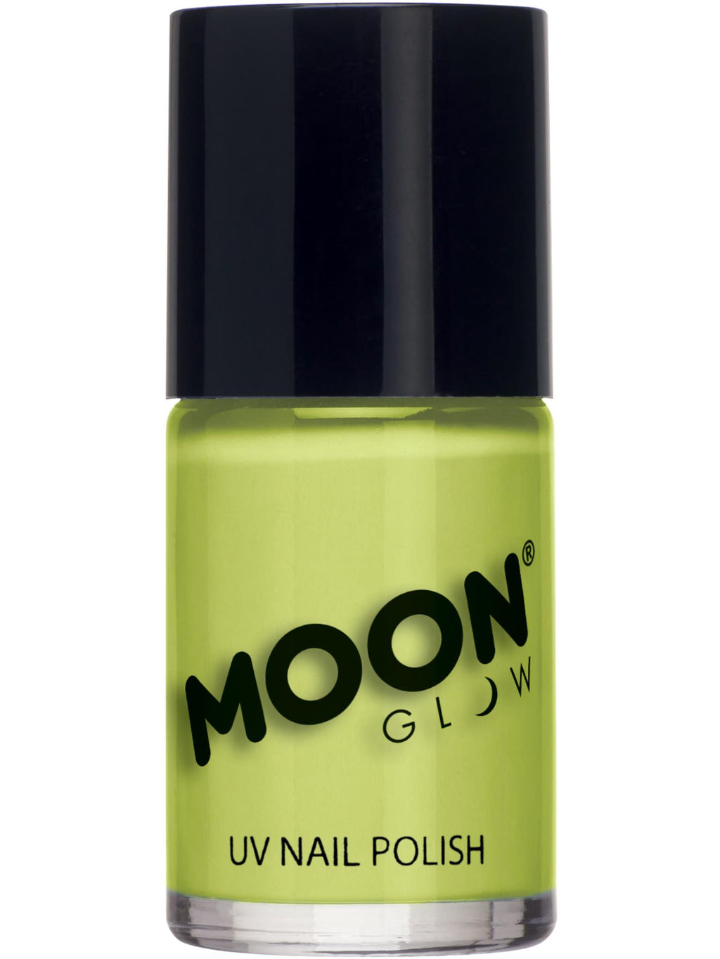 Moon Creations Glow Neon UV Glitter Nail Polish, Magenta, 14ml Single