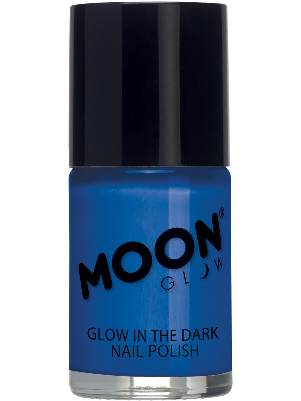 Moon Creations Glow Neon UV Glitter Nail Polish, Green, 14ml Single