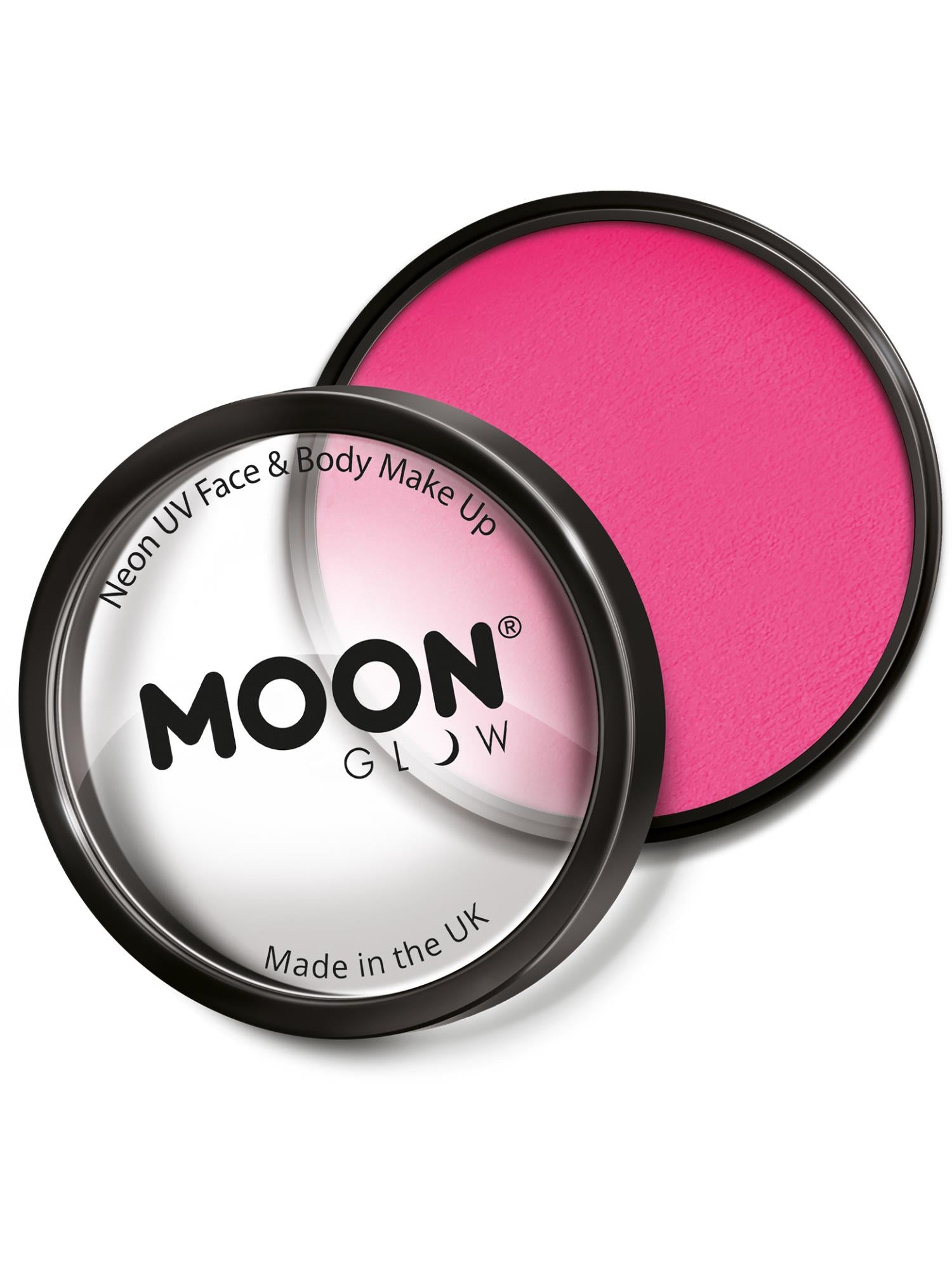 Moon Creations Glow Pro Intense Neon UV Cake Pot, Intense Pi, Single, 36g