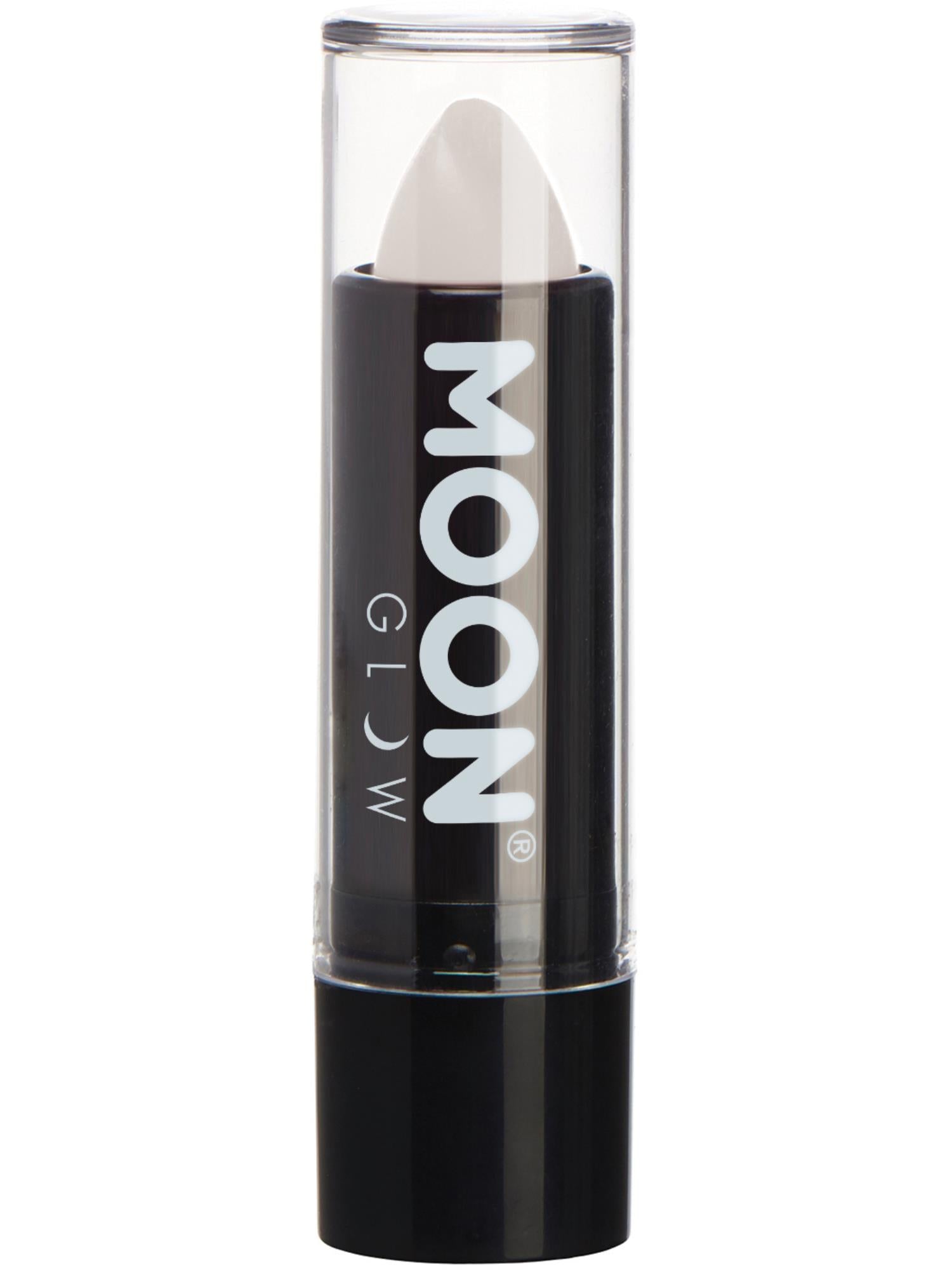 Moon Creations Glow Intense Neon UV Lipstick, White, Single, 4.2g
