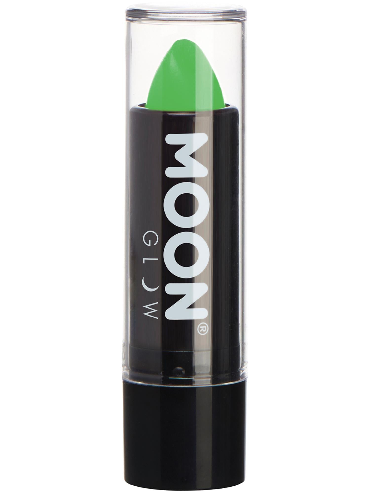 Moon Creations Glow Pastel Neon UV Lipstick, Pastel Green, Single, 4.2g