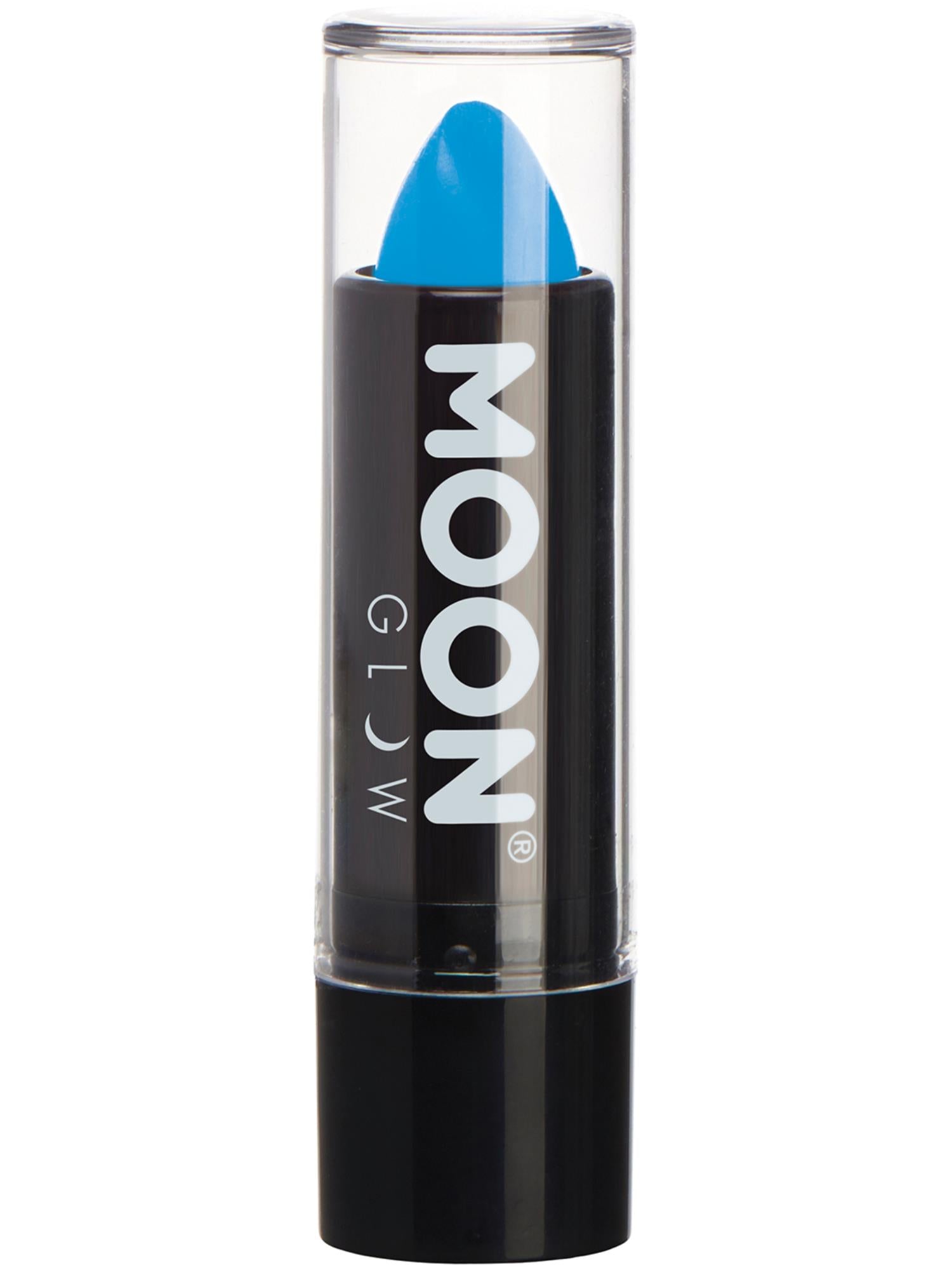 Moon Creations Glow Pastel Neon UV Lipstick, Pastel Blue, Single, 4.2g