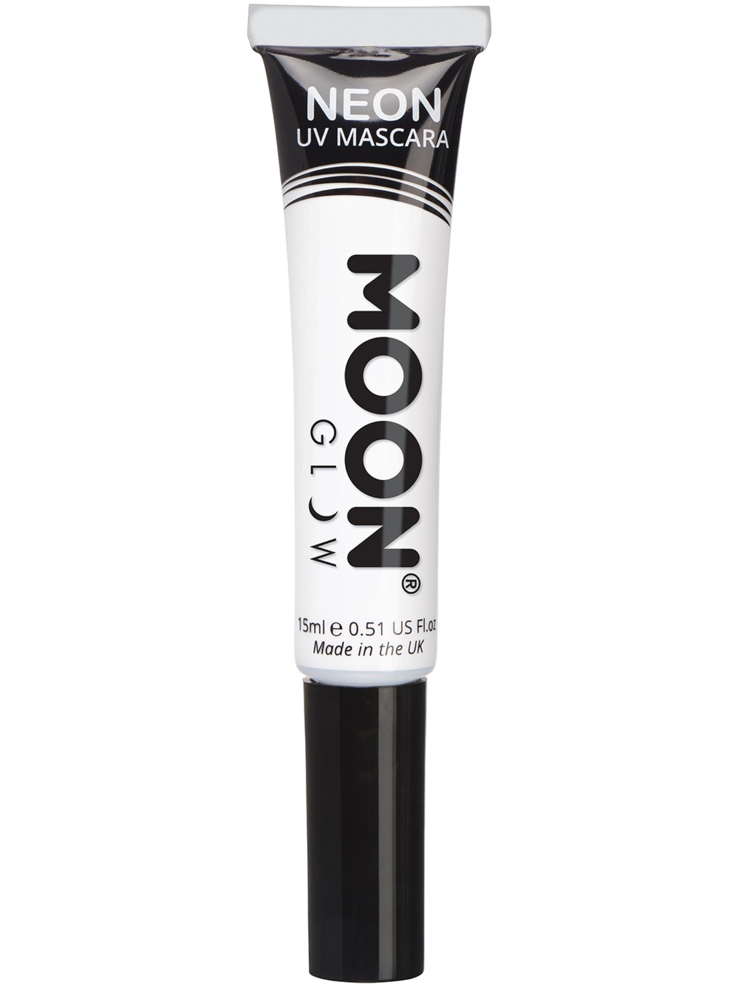 Moon Creations Glow Intense Neon UV Mascara, White, Single, 15ml