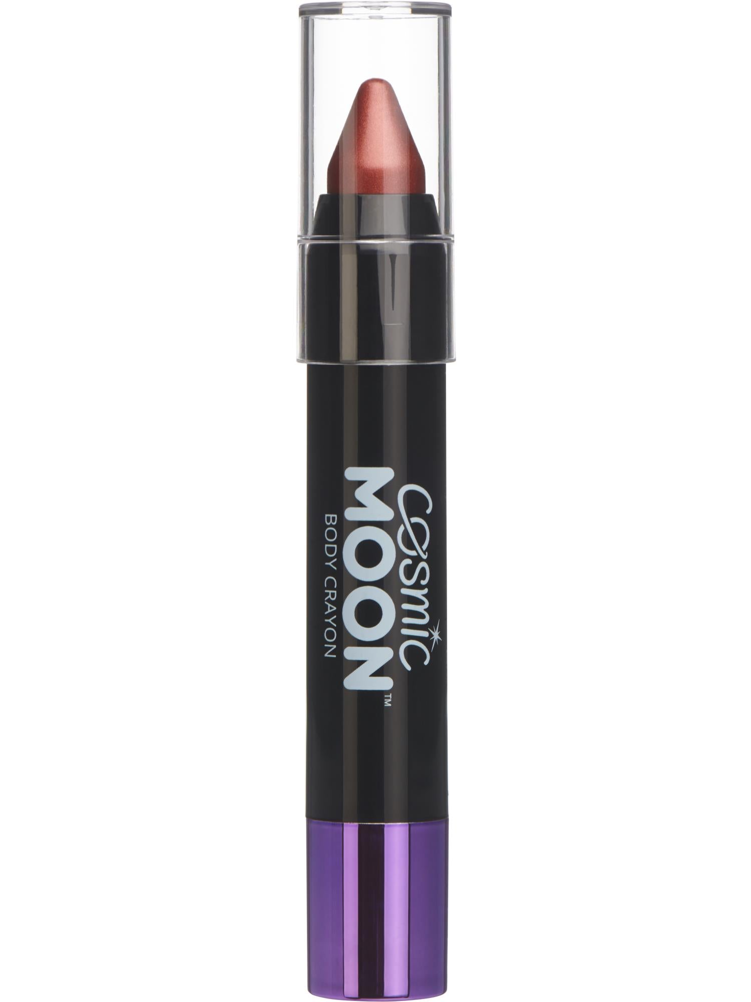 Cosmic Moon Creations Metallic Body Crayons, Red, Single, 3.2g