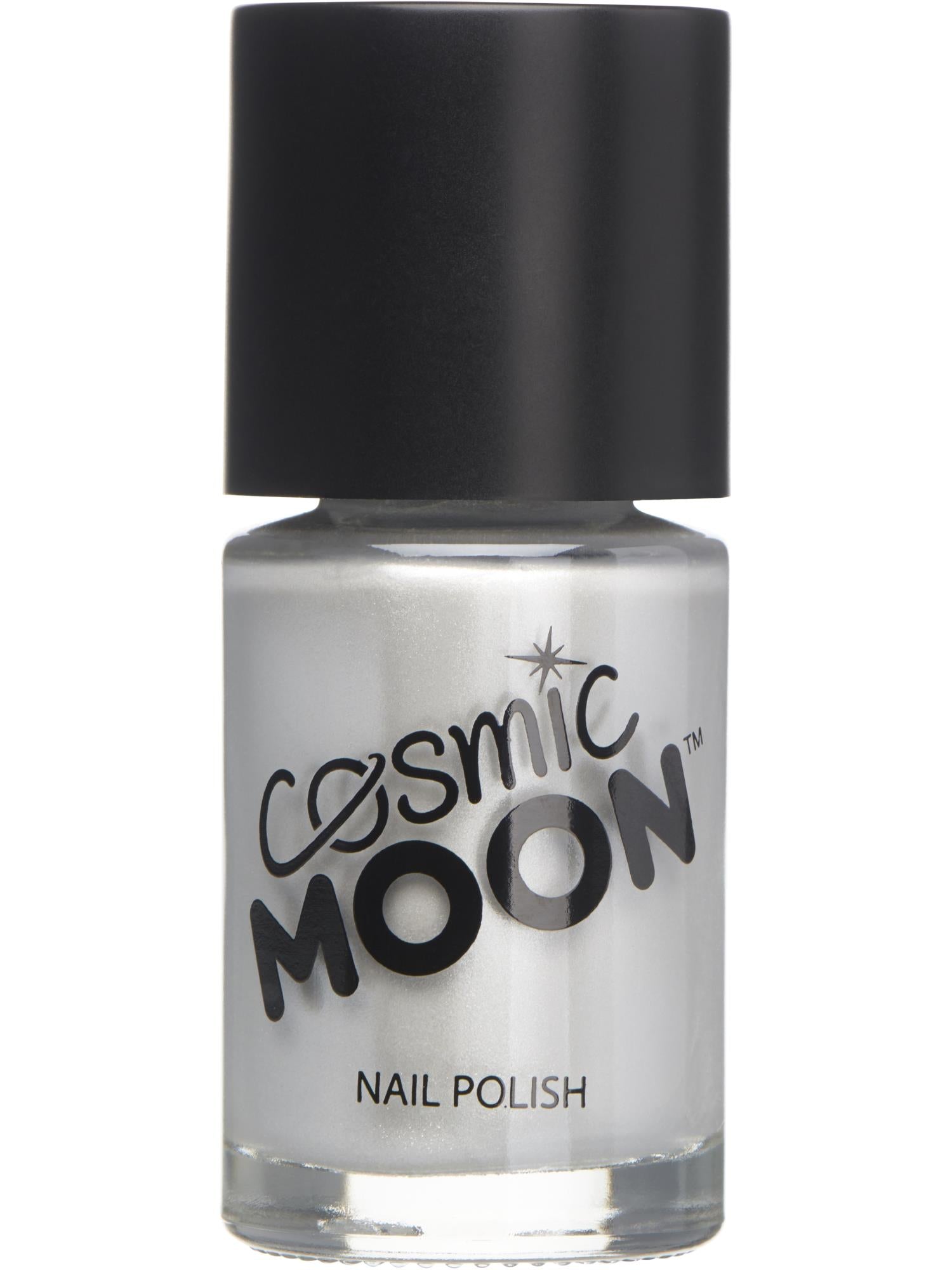 Cosmic Moon Creations Metallic Nail Polish, Silver, Single, 14ml