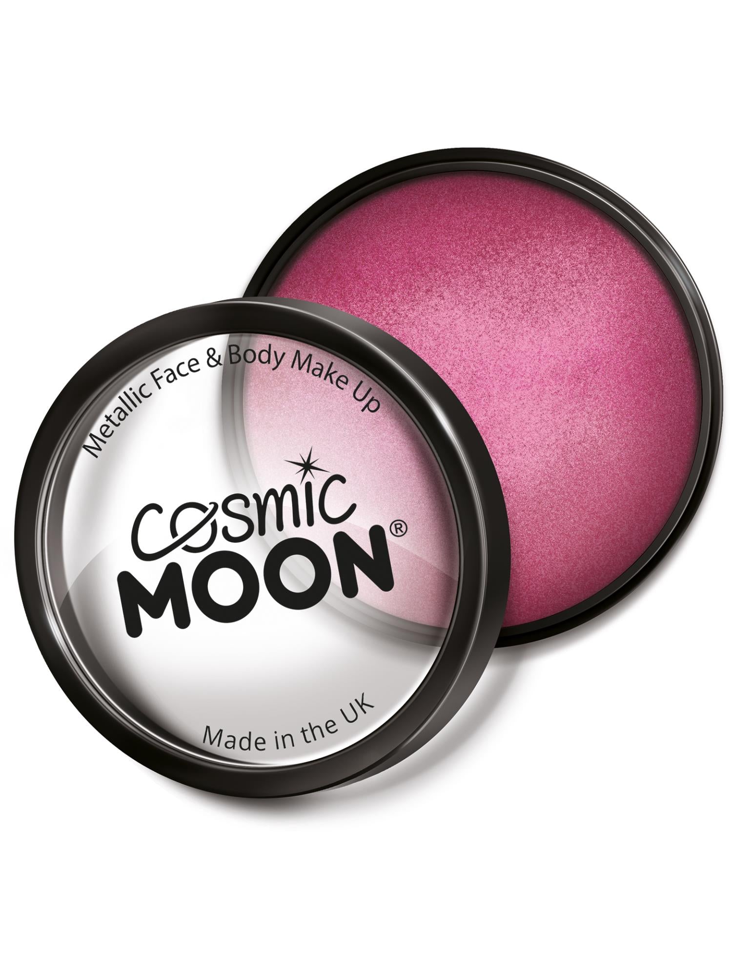 Cosmic Moon Creations Metallic Pro Face Paint Cake Pots, Pin, Single, 36g