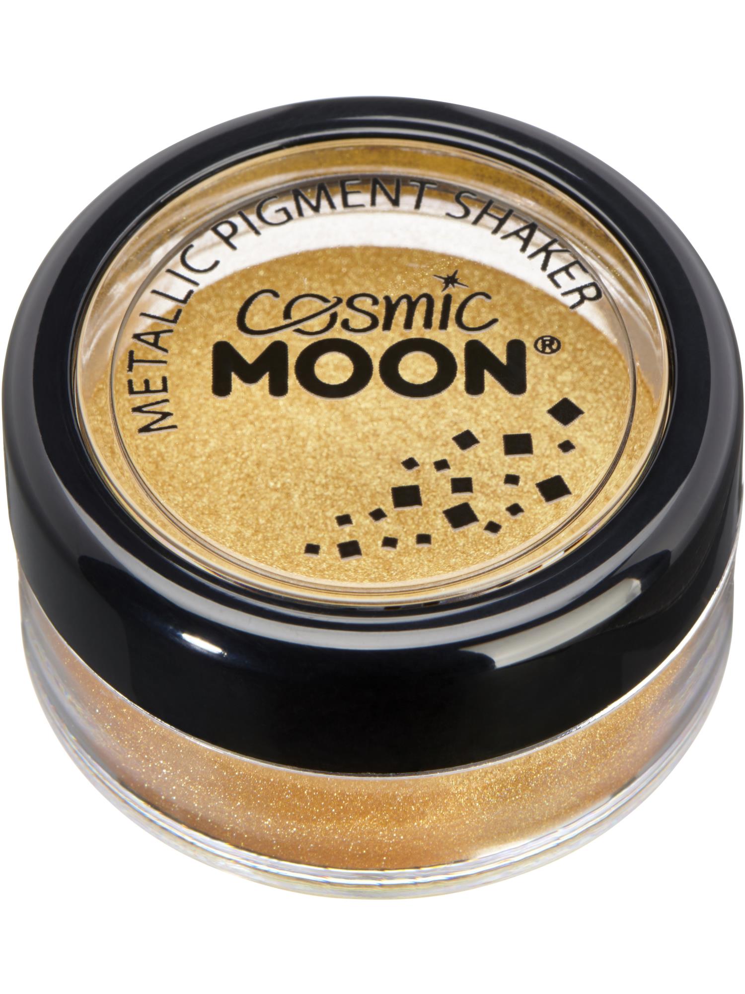 Cosmic Moon Creations Metallic Pigment Shaker, Gold, Single, 4.2g