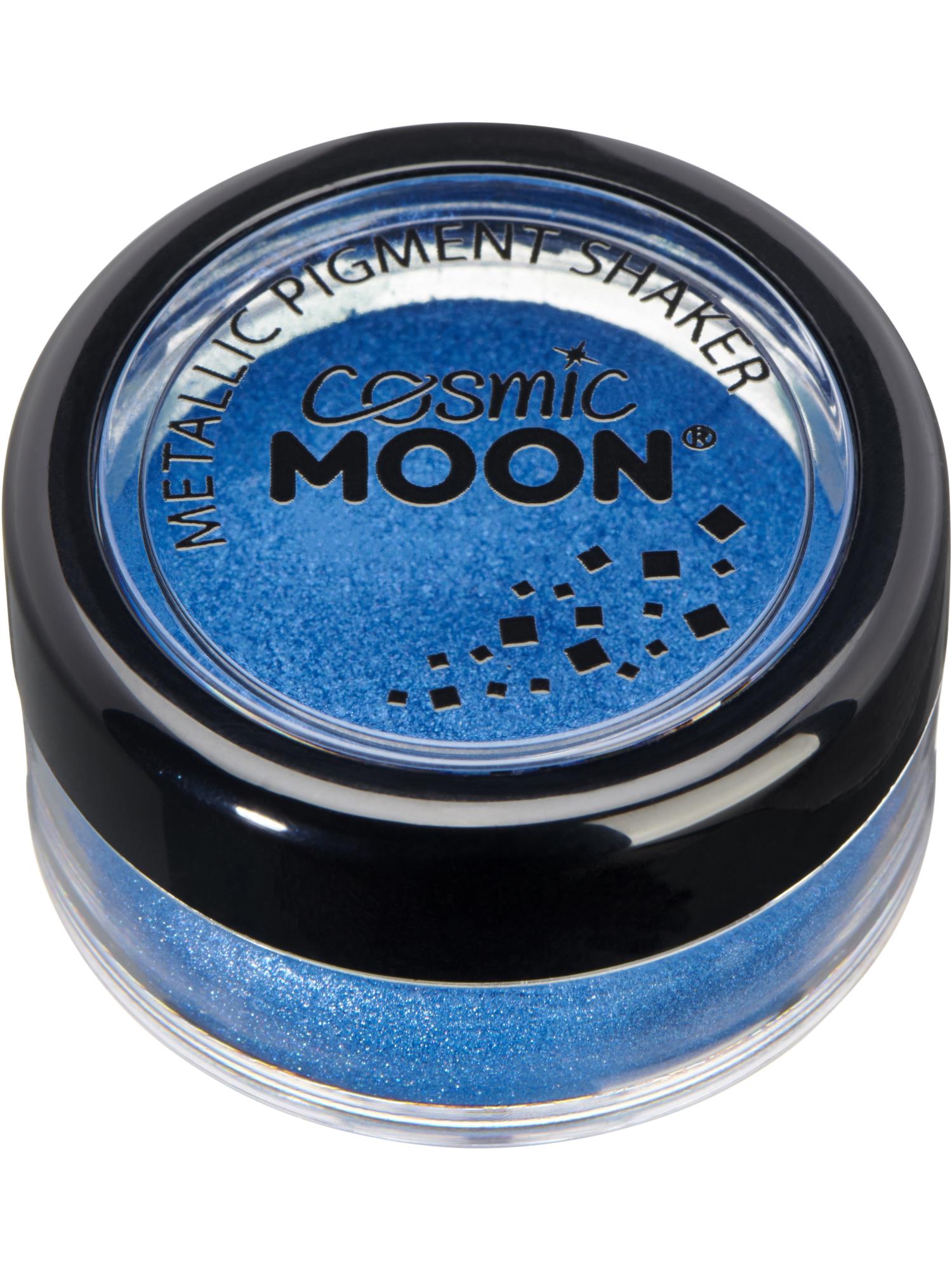 Cosmic Moon Creations Metallic Pigment Shaker, Blue, Single, 4.2g