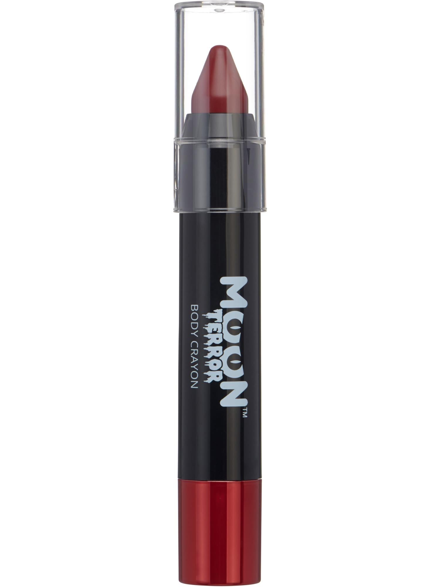 Moon Creations Terror Halloween Body Crayons, Red, Single 3.2g