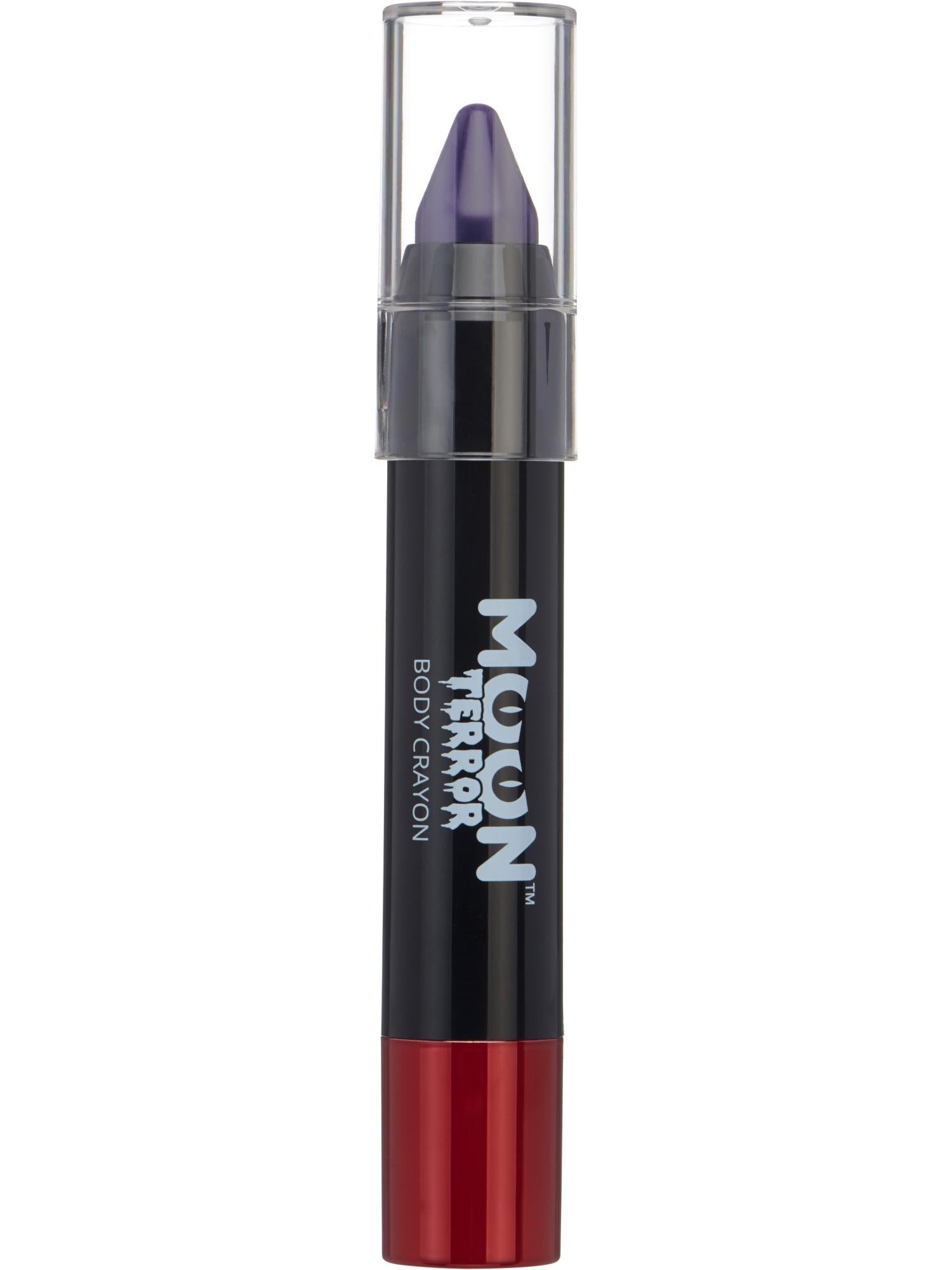 Moon Creations Terror Halloween Body Crayons, Purple, Single 3.2g