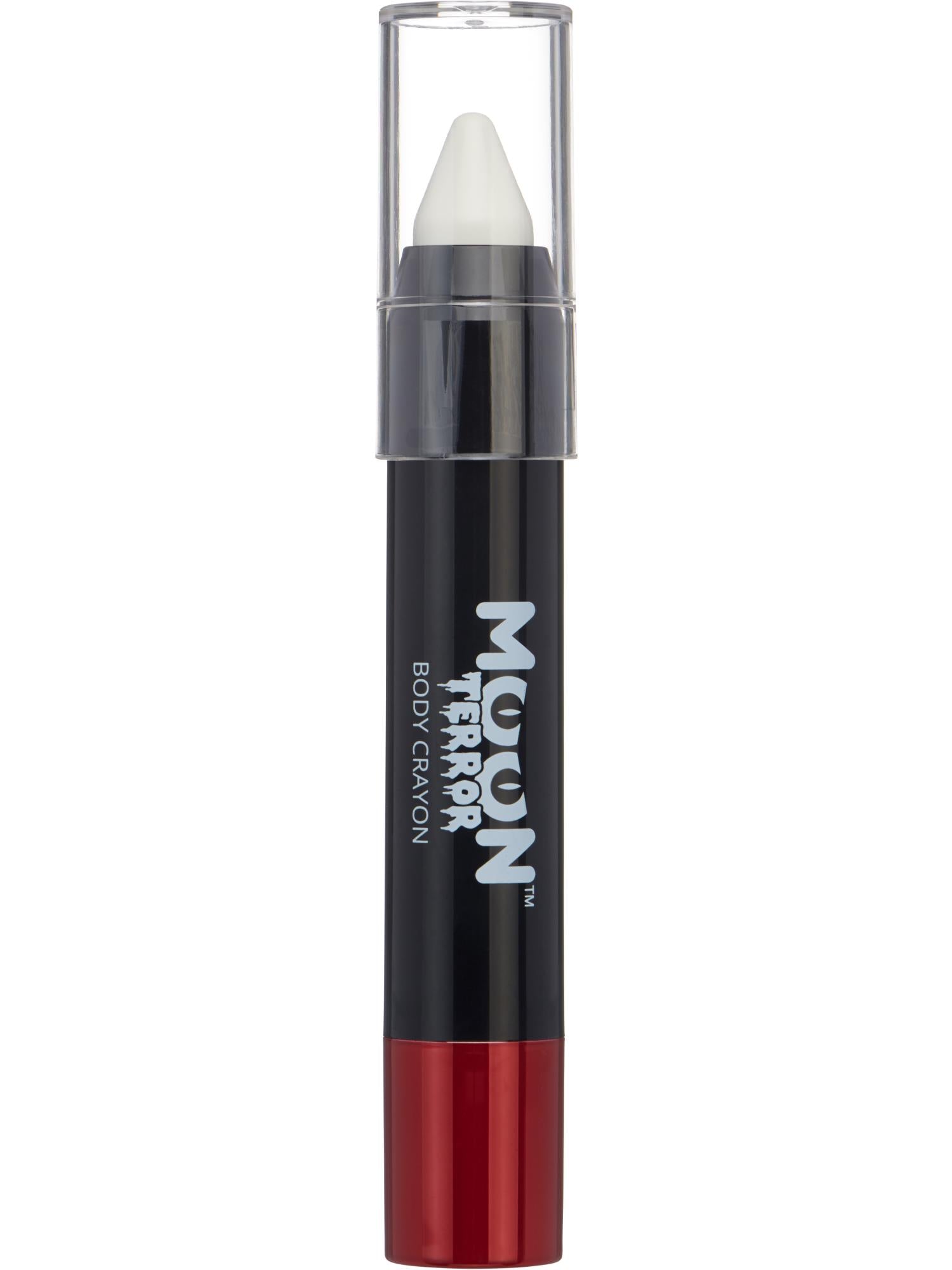 Moon Creations Terror Halloween Body Crayons, White, Single 3.2g