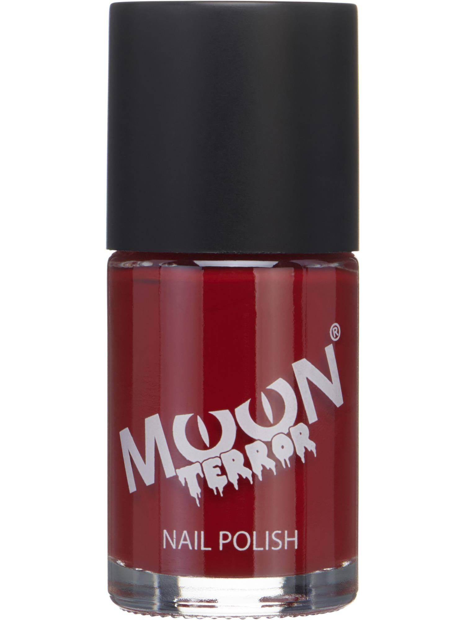Moon Creations Terror Halloween Nail Polish, Red, Single 14ml