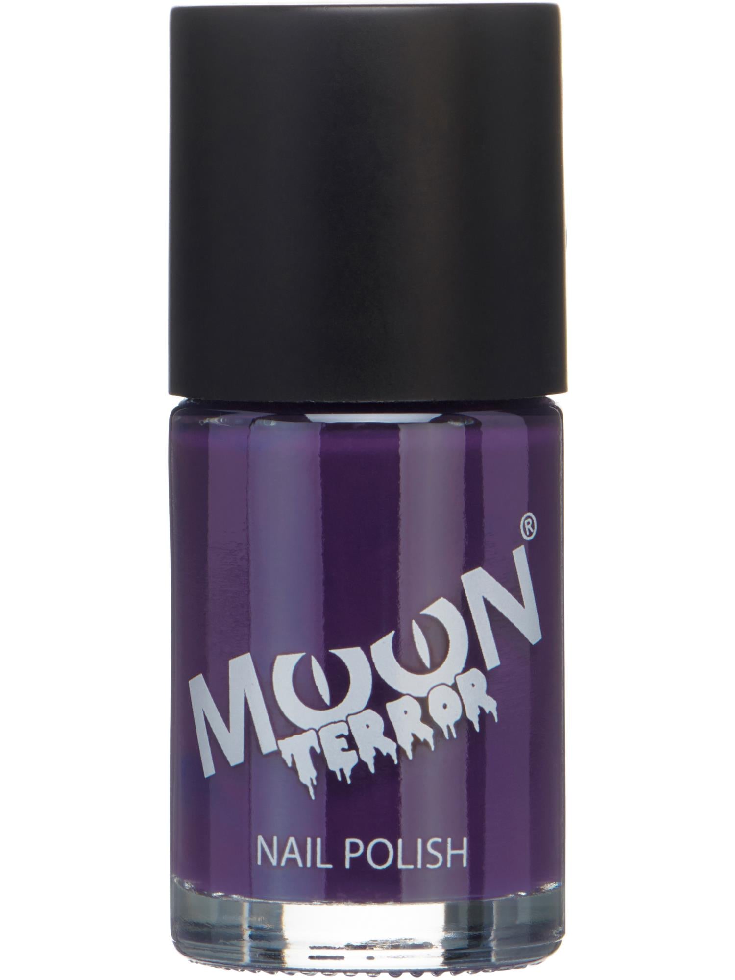 Moon Creations Terror Halloween Nail Polish, Purple, Single 14ml
